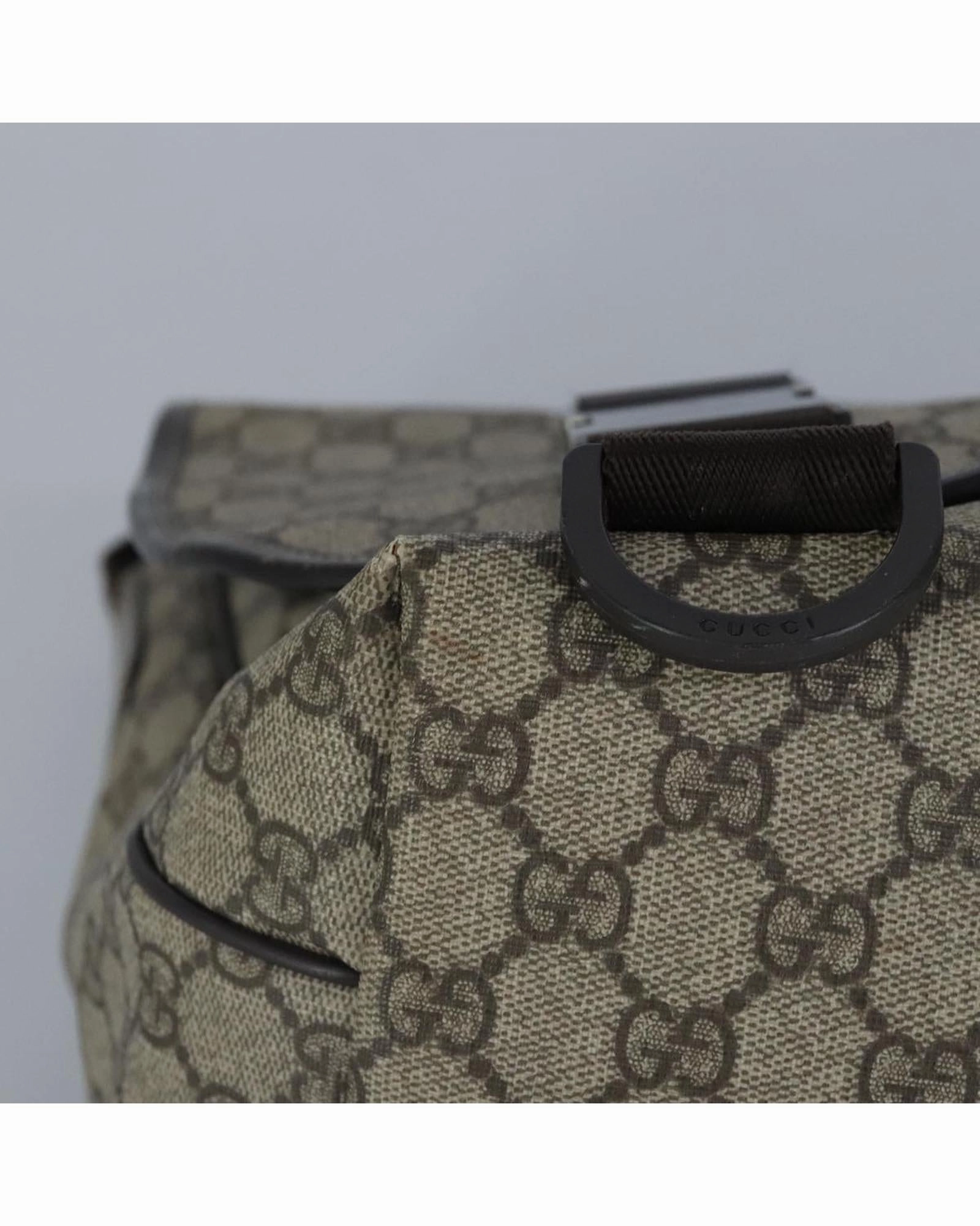 GG Supreme PVC Leather Shoulder Bag