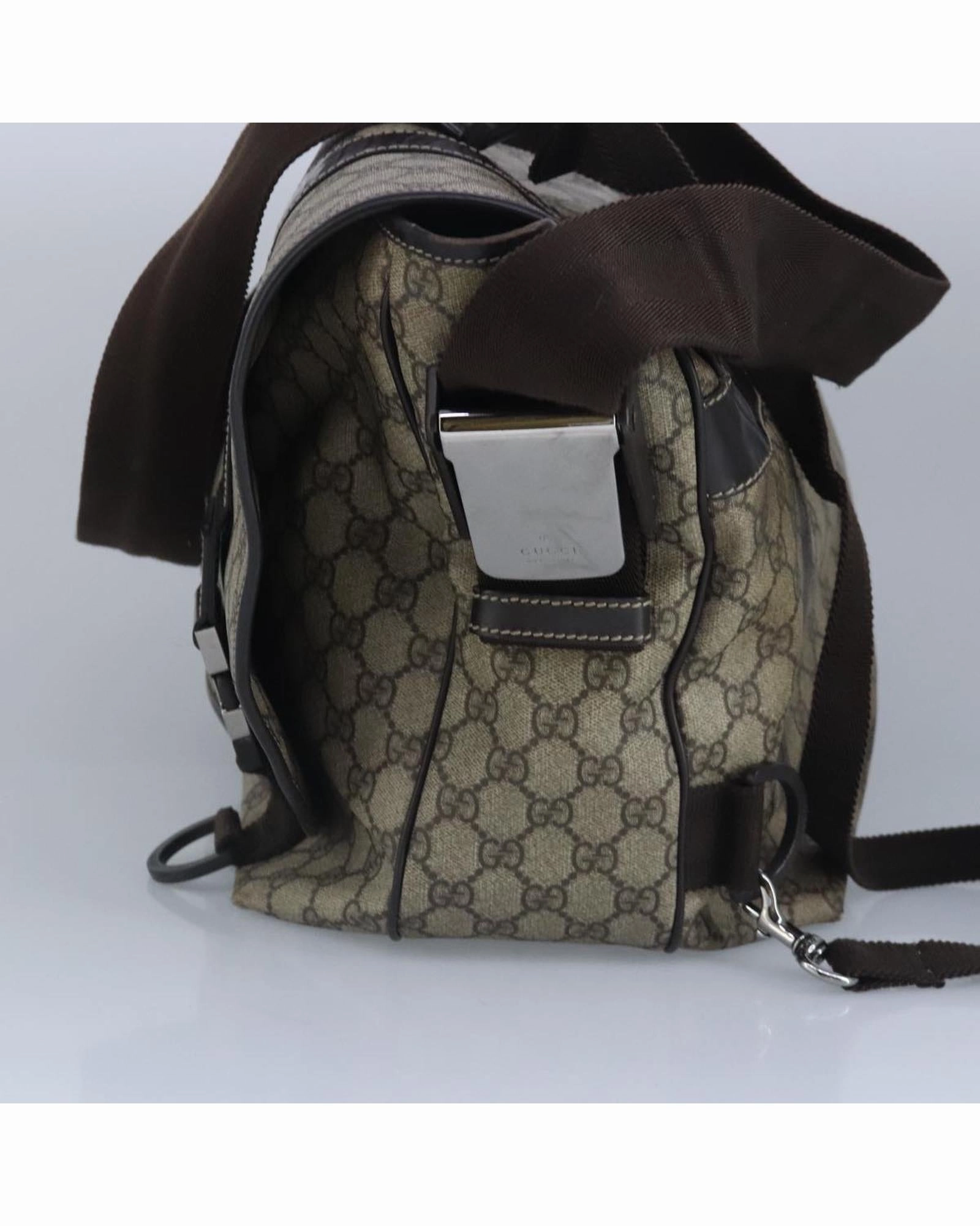 GG Supreme PVC Leather Shoulder Bag