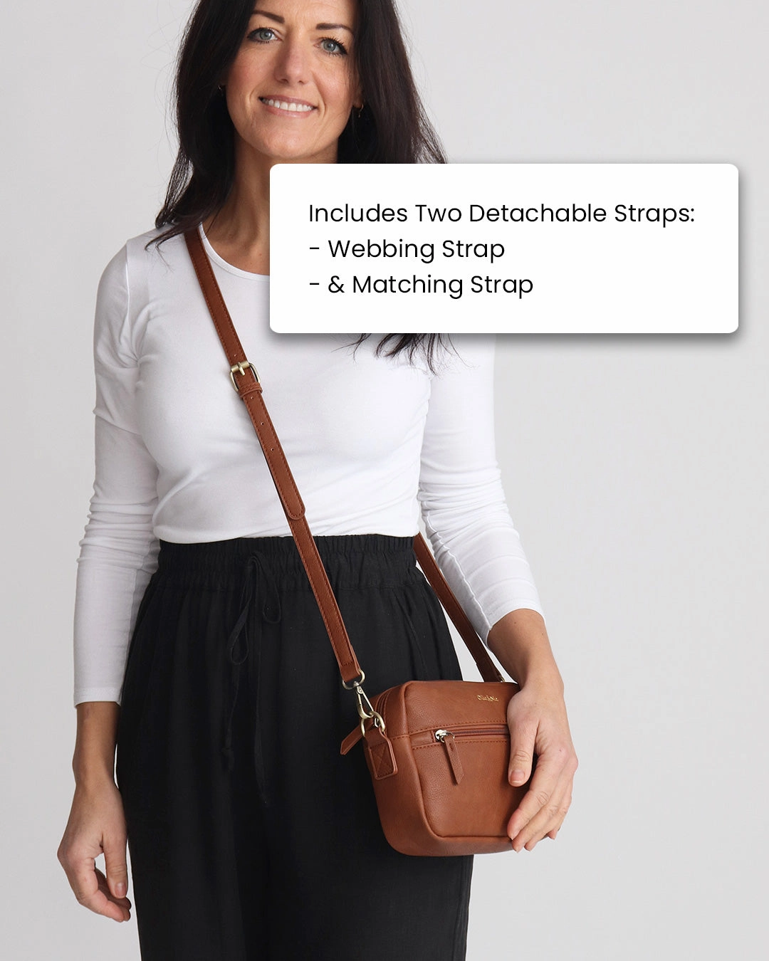 Gigi Crossbody - Tan