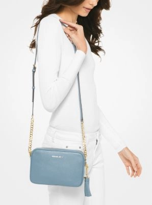Ginny Leather Crossbody Bag