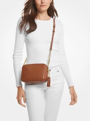 Ginny Leather Crossbody Bag