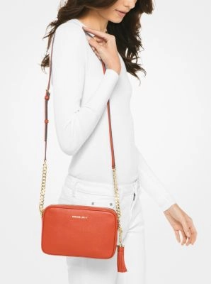 Ginny Leather Crossbody Bag