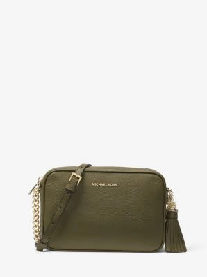 Ginny Leather Crossbody Bag
