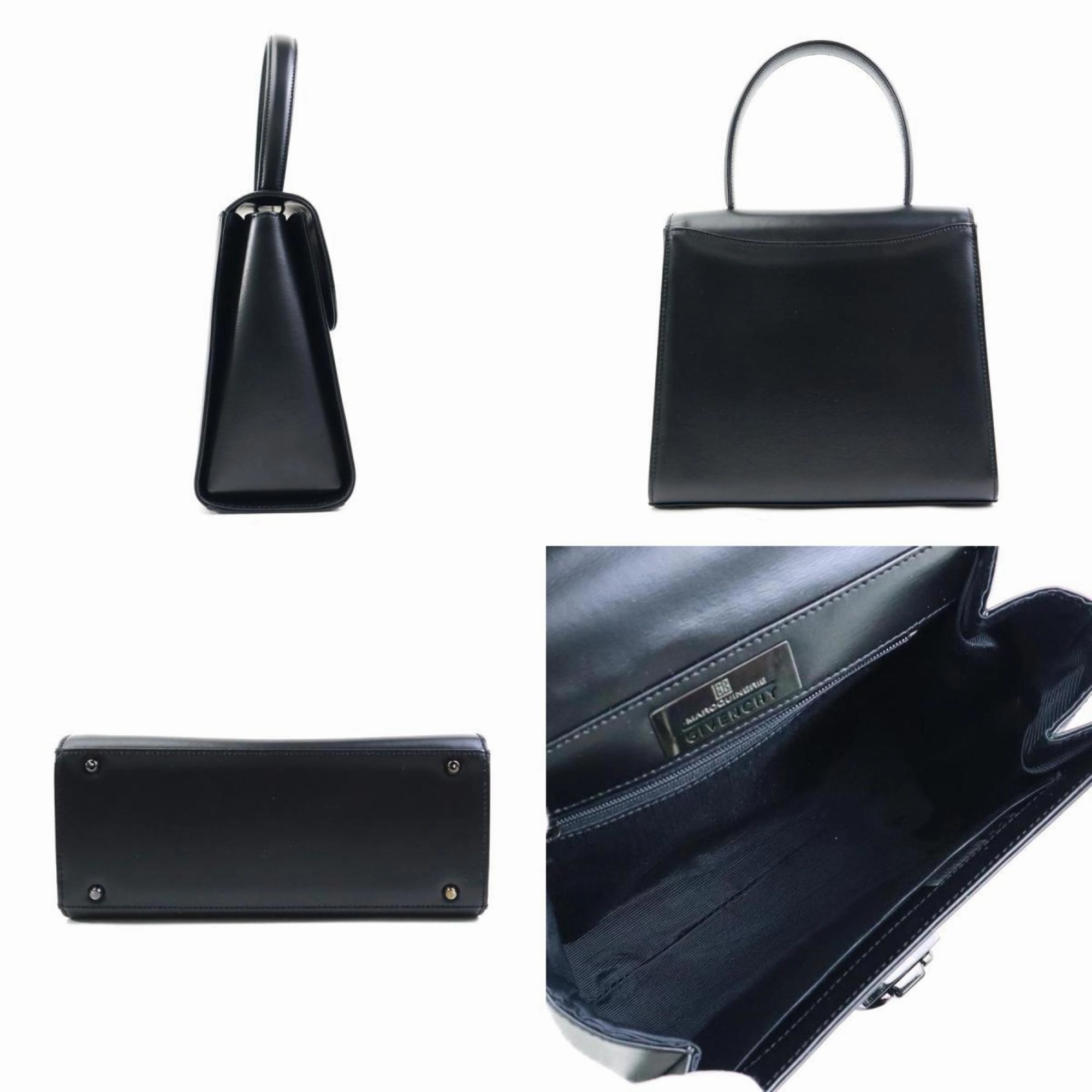 Givenchy Leather Handbag Shoulder Bag (Pre-Owned)
