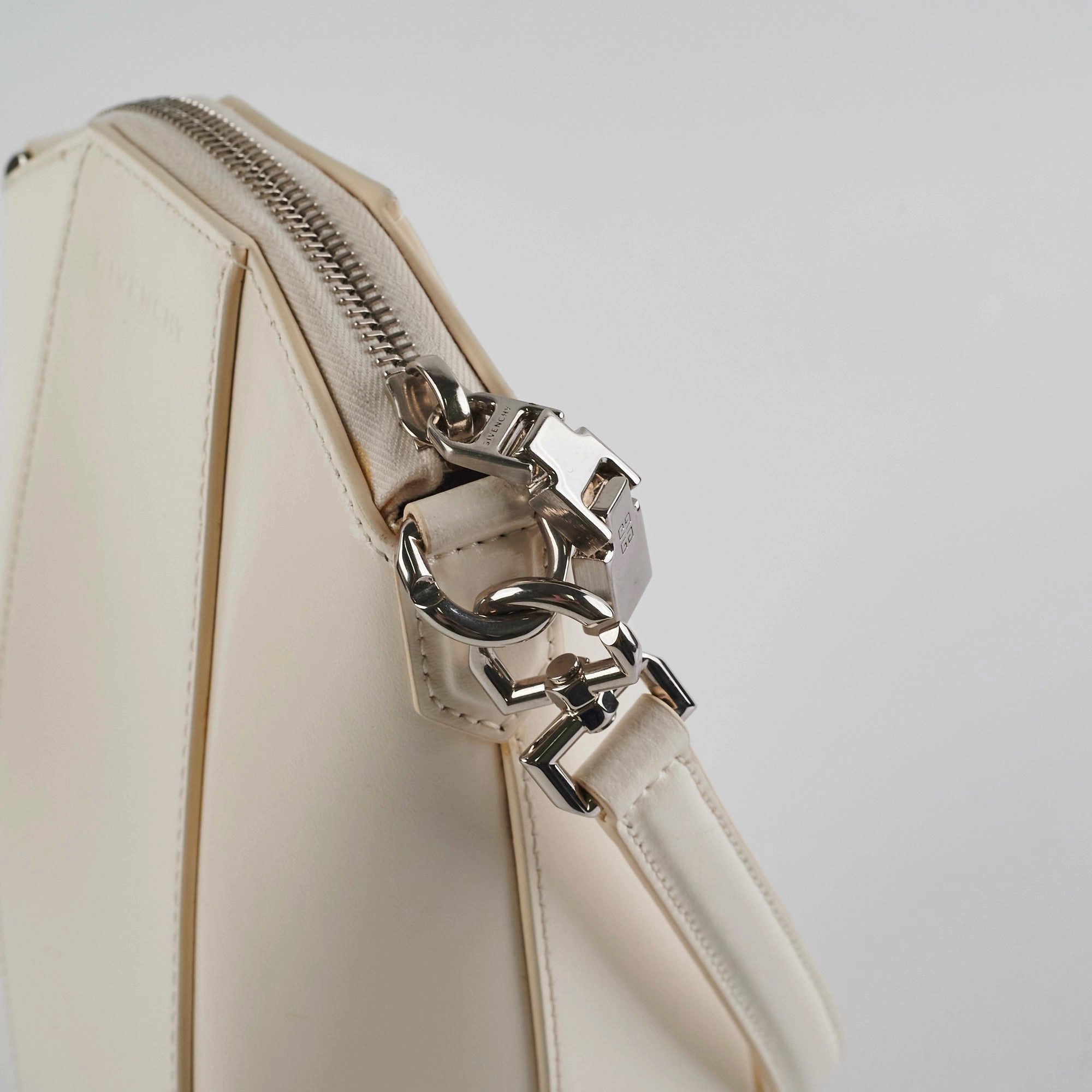 Givenchy Mini Cream Vertical Antigona Shoulder Bag