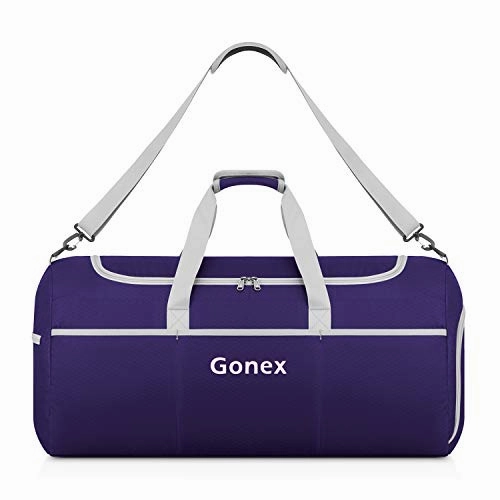Gonex 70L Packable Travel Duffle, Lightweight Luggage Duffel Sports Gym Bag with Shoe Compartment