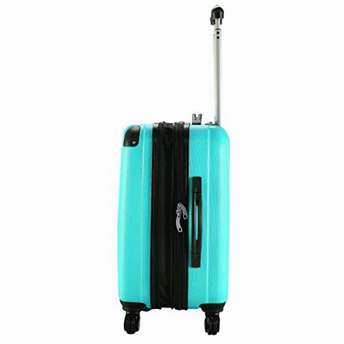 Goplus 20" Abs Carry On Luggage Expandable Hardside Travel Bag Trolley Rolling Suitcase Globalway