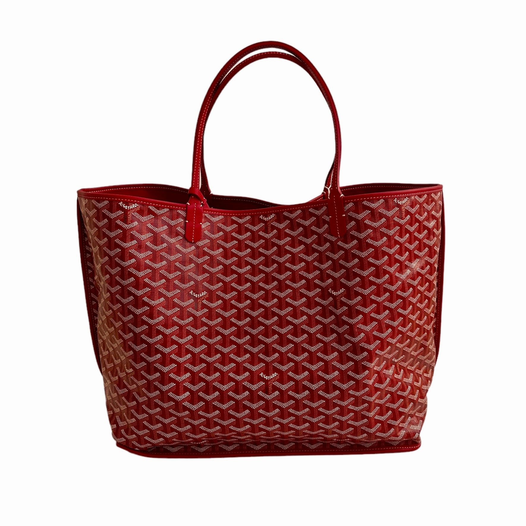 Goyard Anjou GM Tote - Red (NWT)