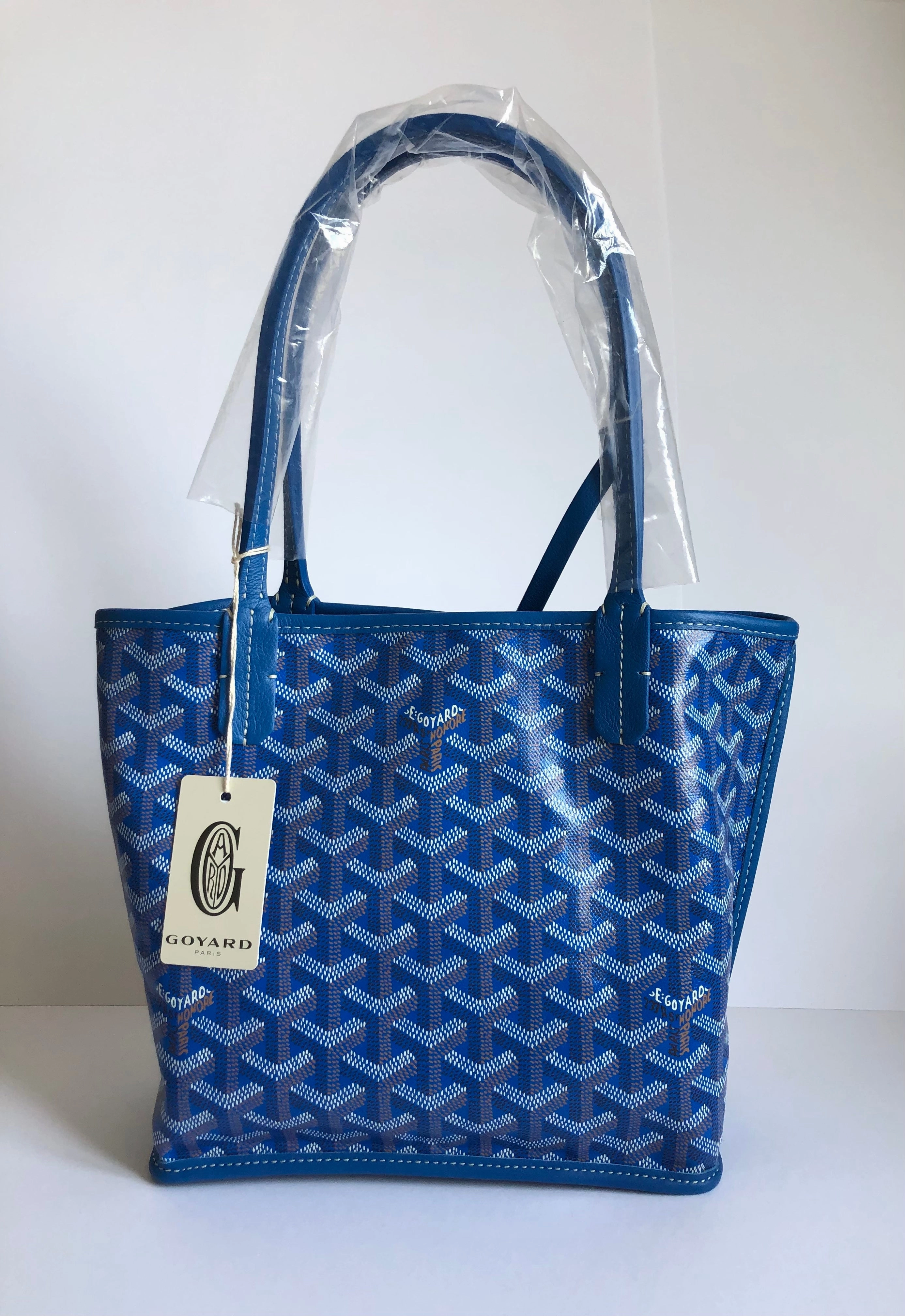 Goyard Anjou Mini Tote - Sky Blue (NWT)
