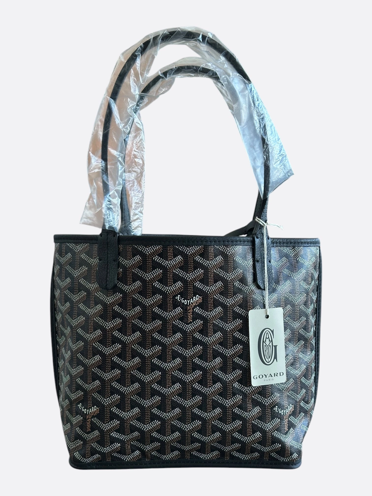 Goyard Black Anjou Tote