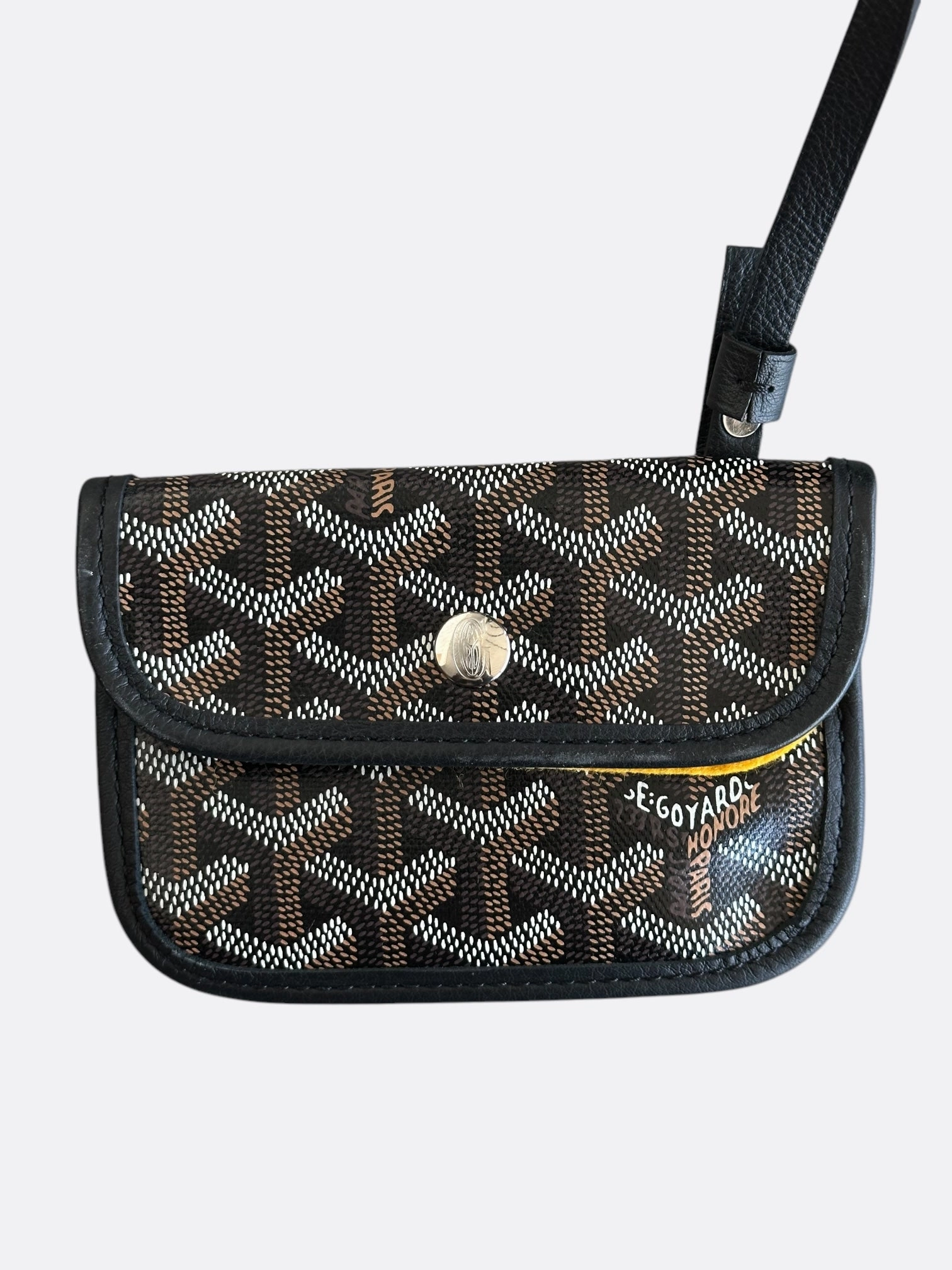 Goyard Black Anjou Tote