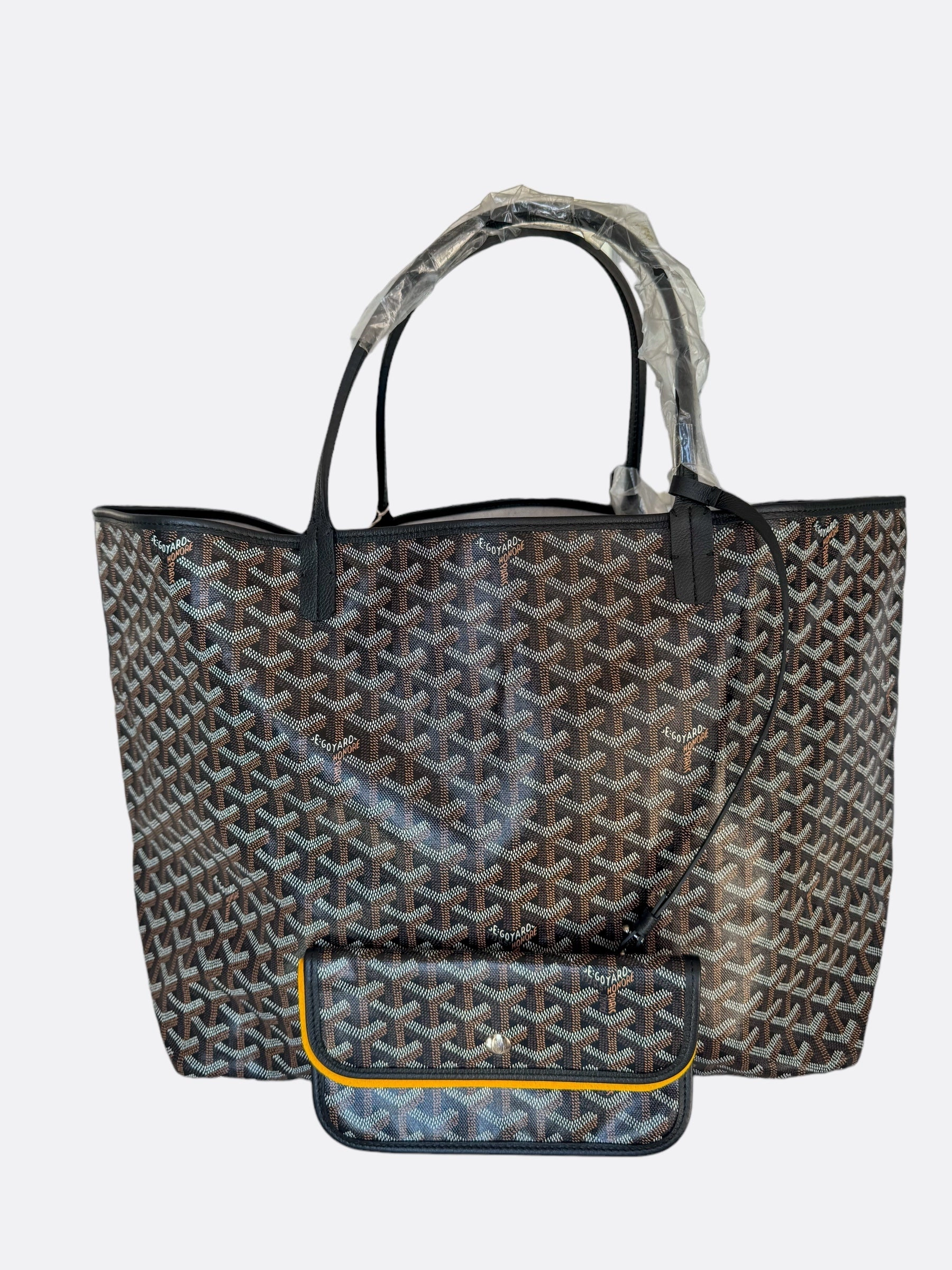 Goyard Black St. Louis Tote Bag