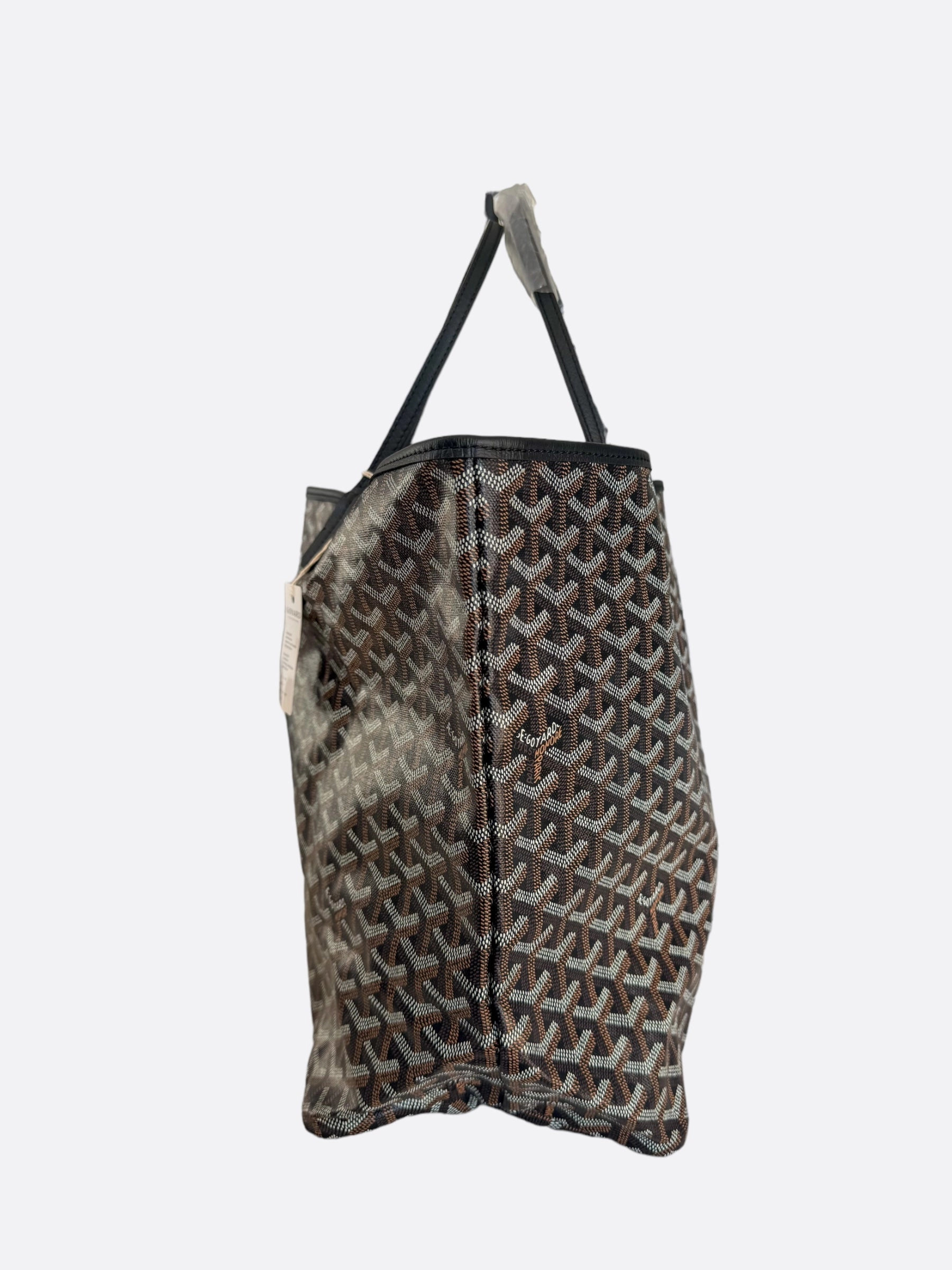 Goyard Black St. Louis Tote Bag