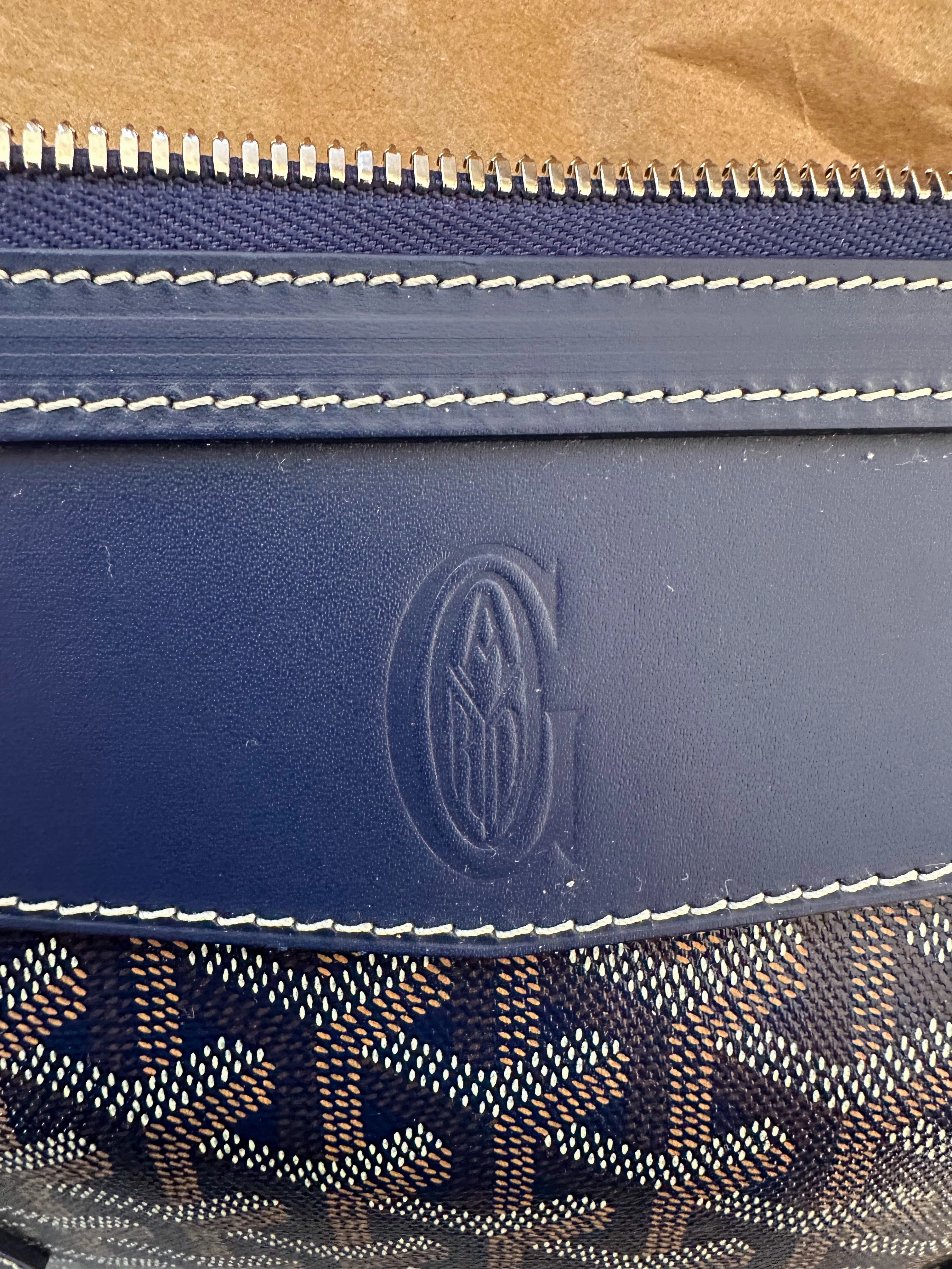 Goyard Blue & Brown Boeing 55