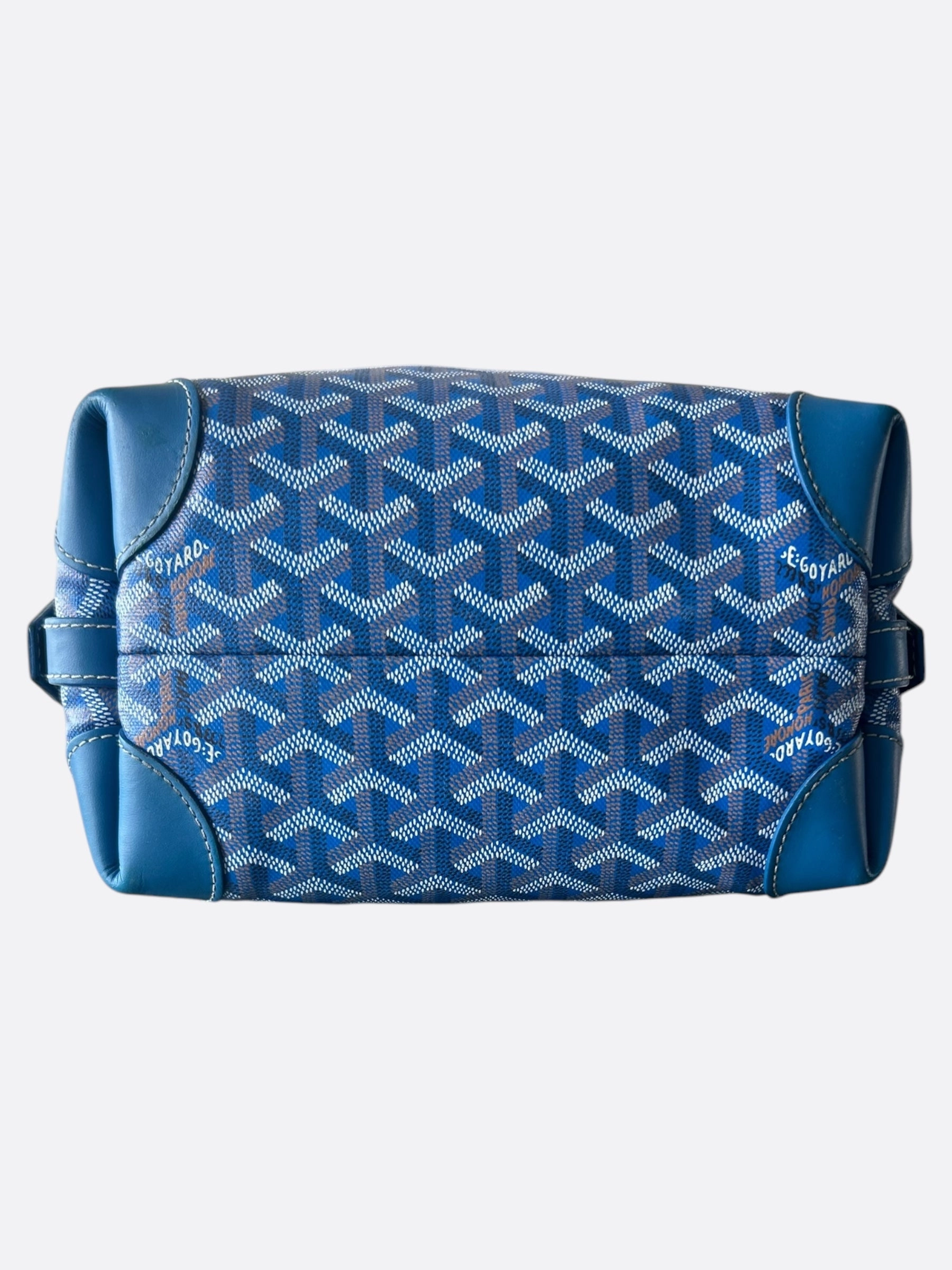 Goyard Blue Boeing 25 Mini Duffel Bag