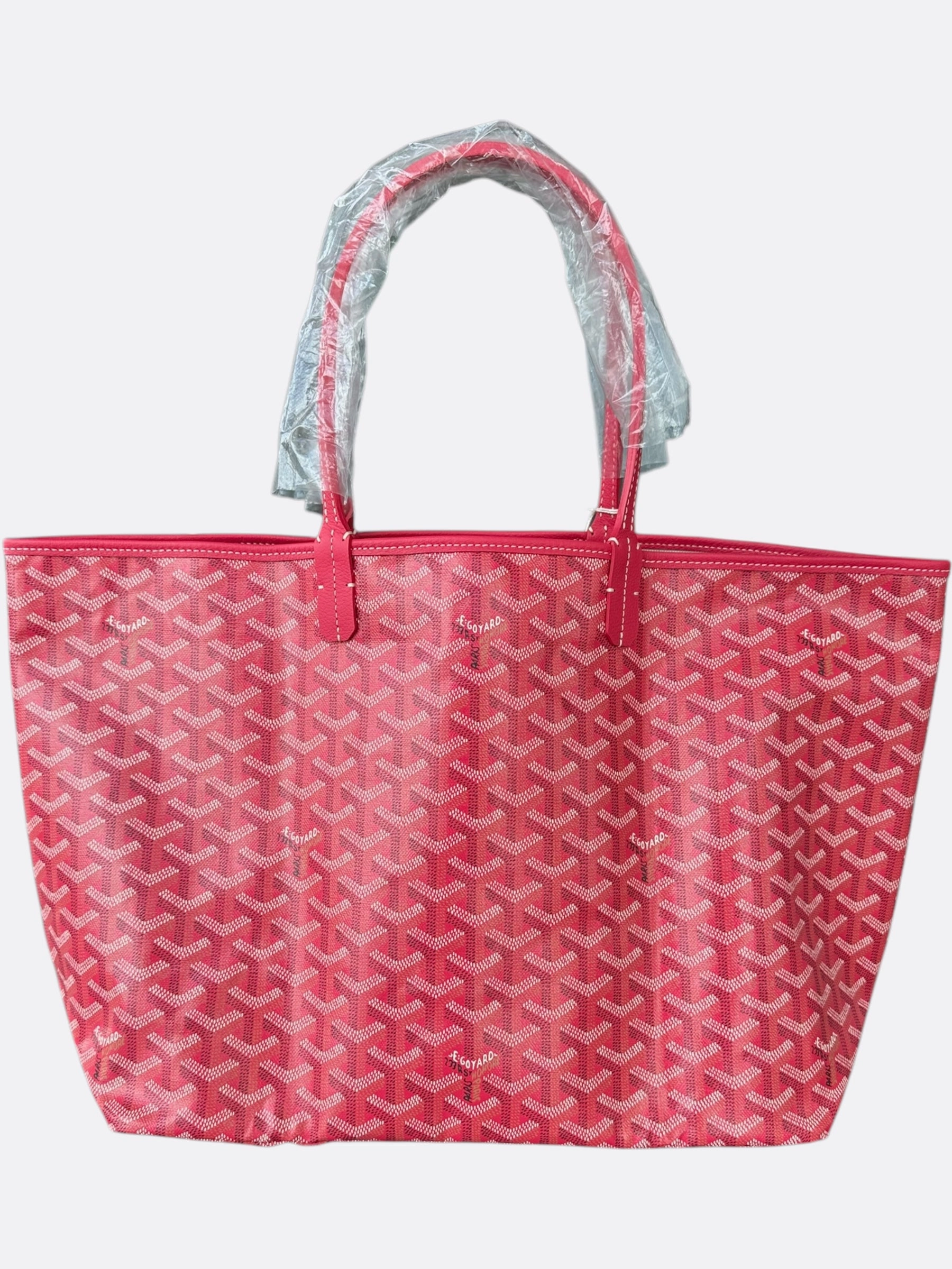 Goyard Fuchsia Pink Reversible St. Louis PM Tote Bag