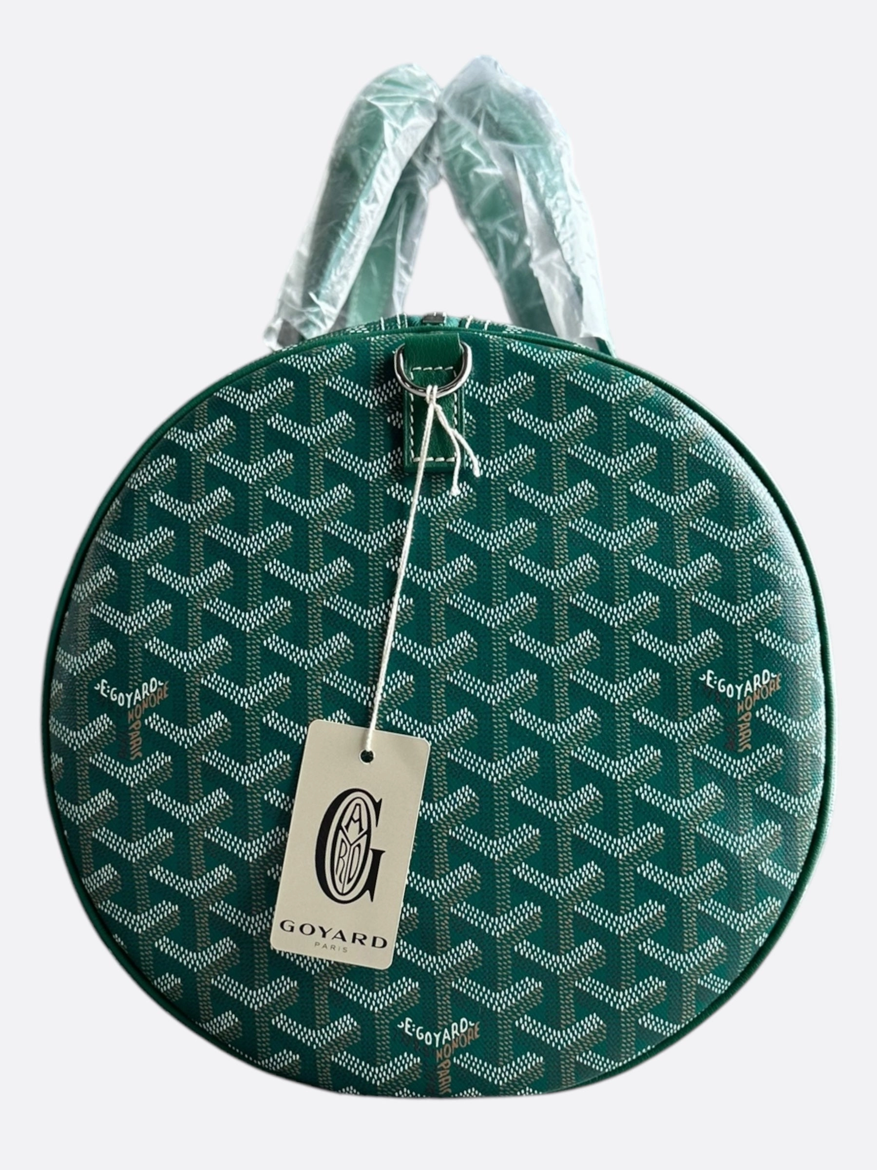 Goyard Green Barrel 40 Sports Bag