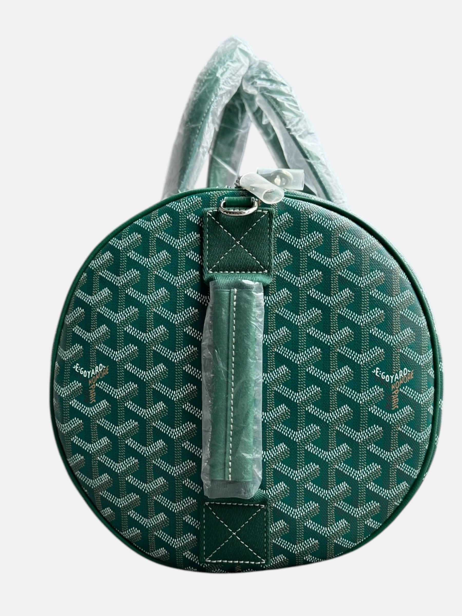 Goyard Green Barrel 40 Sports Bag