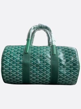 Goyard Green Barrel 40 Sports Bag