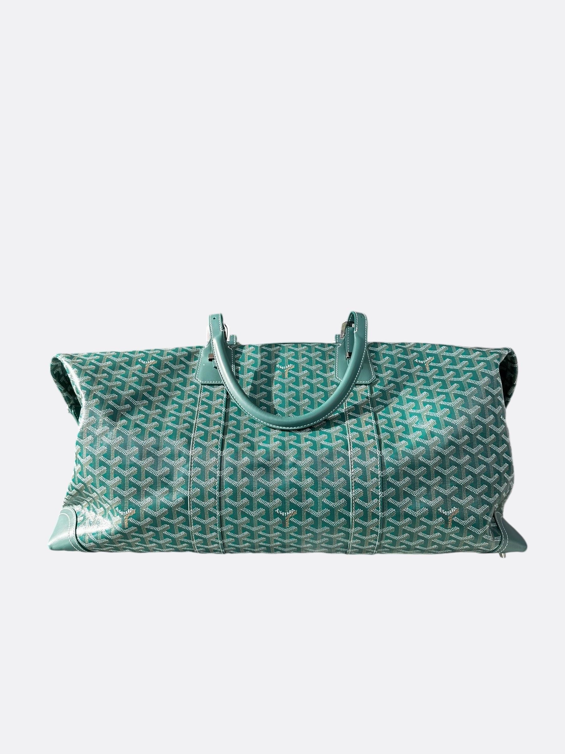 Goyard Green Boeing 55 Duffel Bag