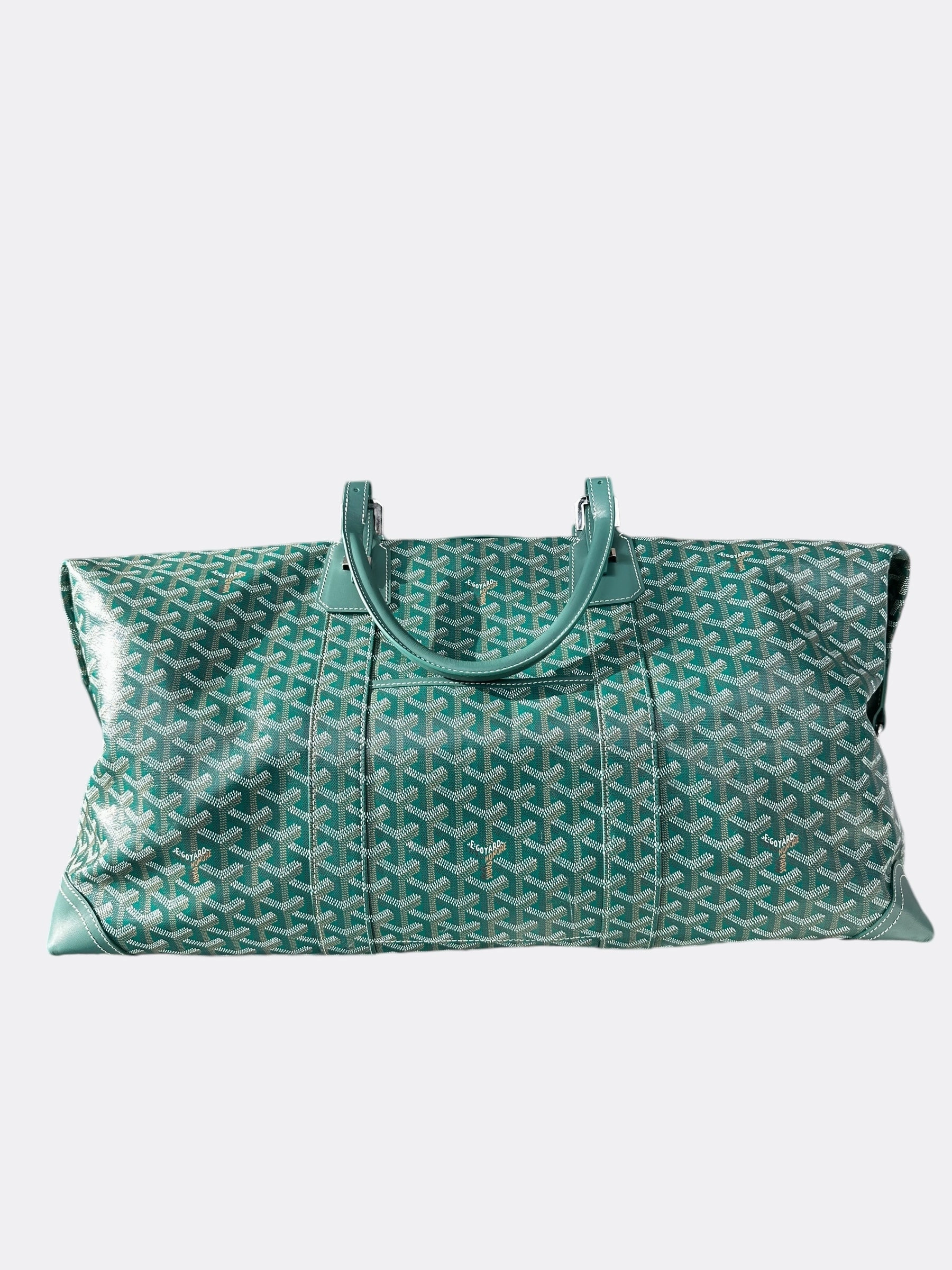 Goyard Green Boeing 55 Duffel Bag