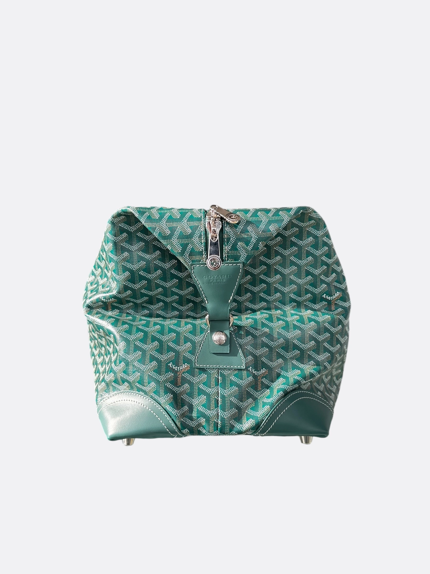 Goyard Green Boeing 55 Duffel Bag