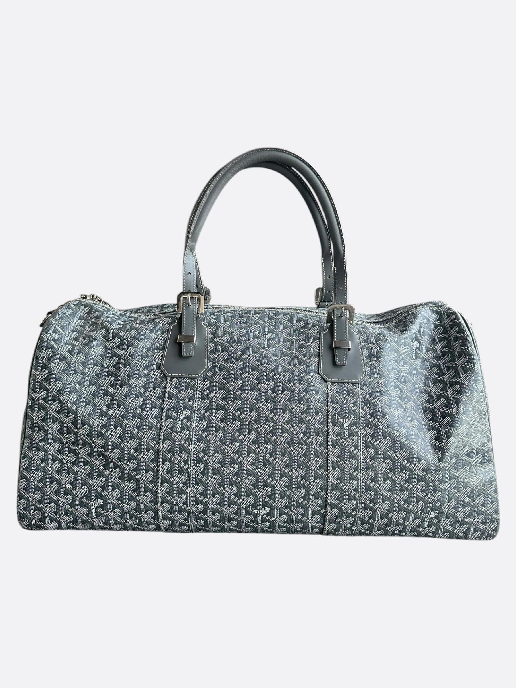 Goyard Grey Boston 50 Duffel Bag