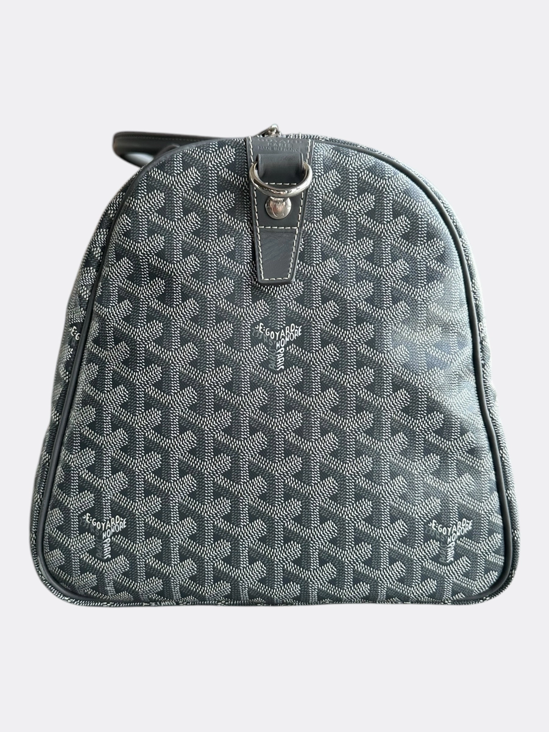 Goyard Grey Boston 50 Duffel Bag