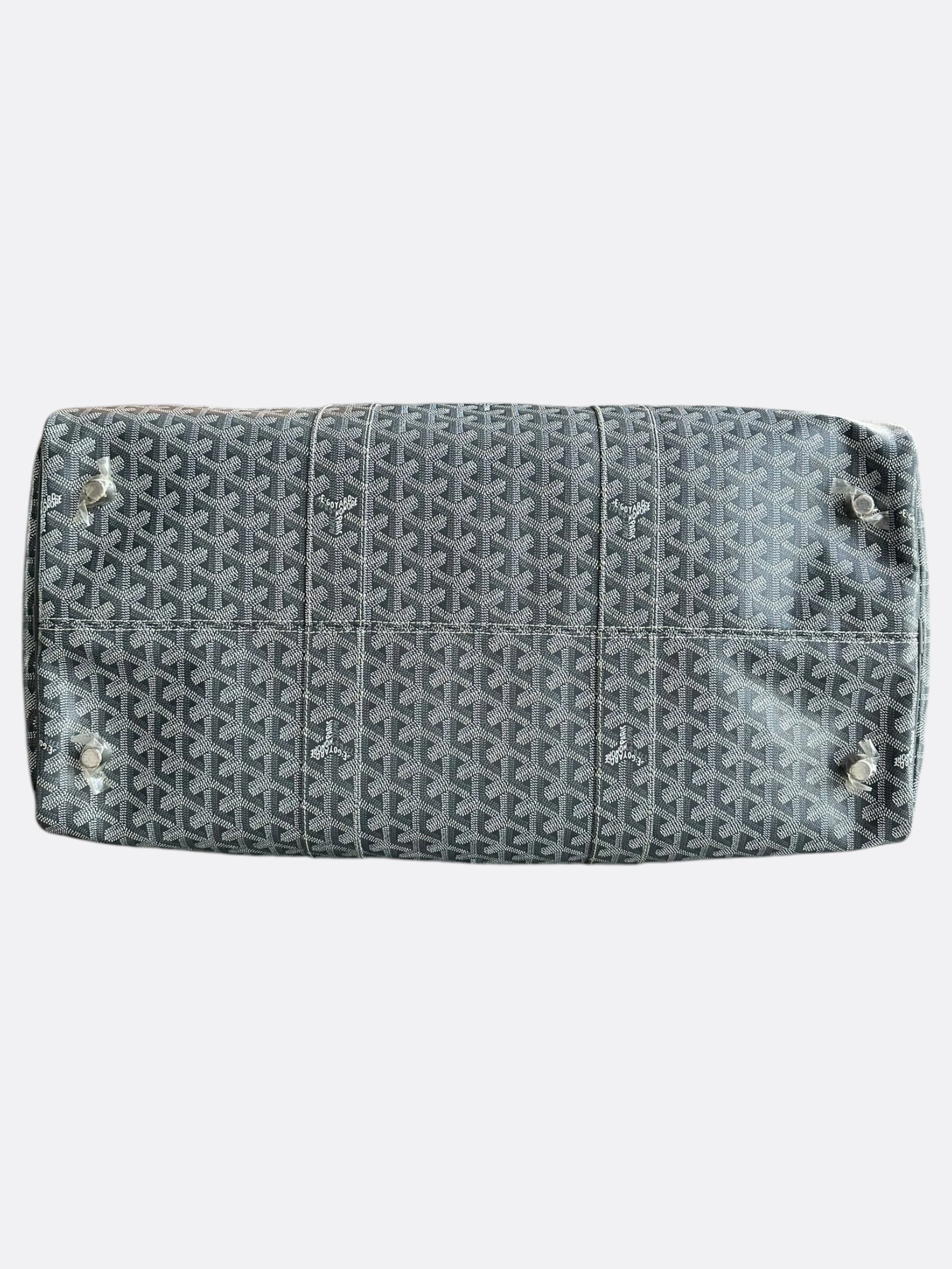 Goyard Grey Boston 50 Duffel Bag