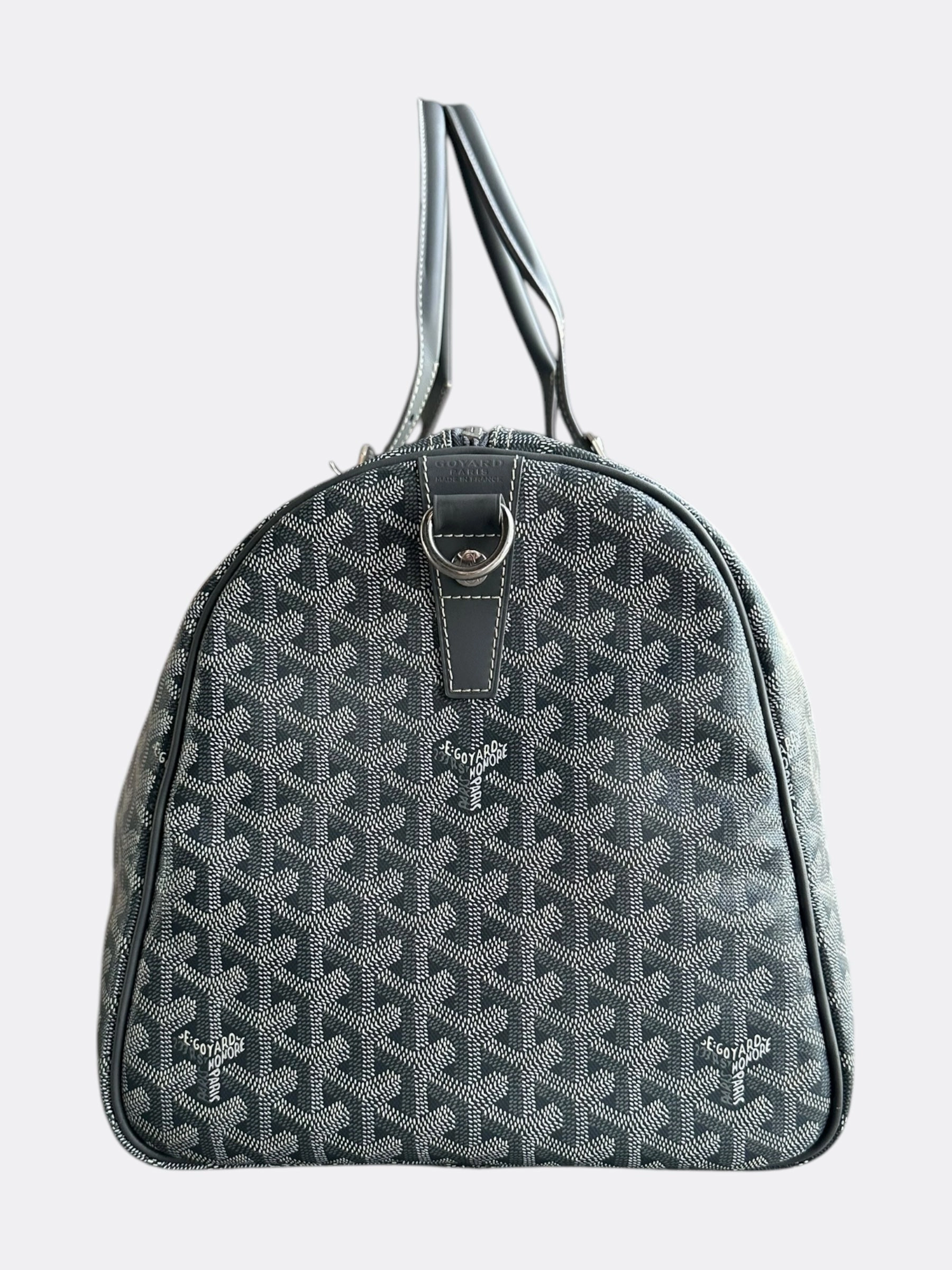 Goyard Grey Boston 50 Duffel Bag