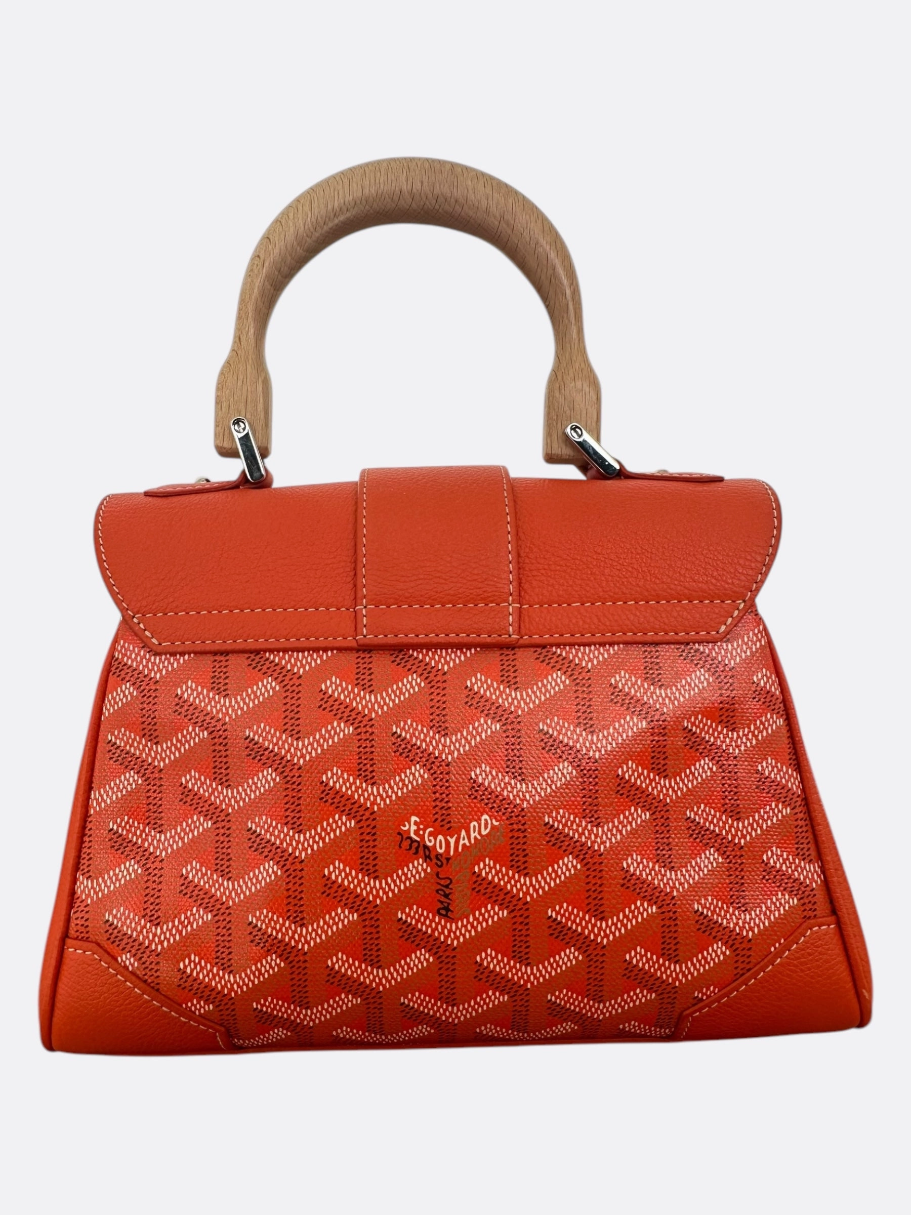 Goyard Orange Mini Saigon