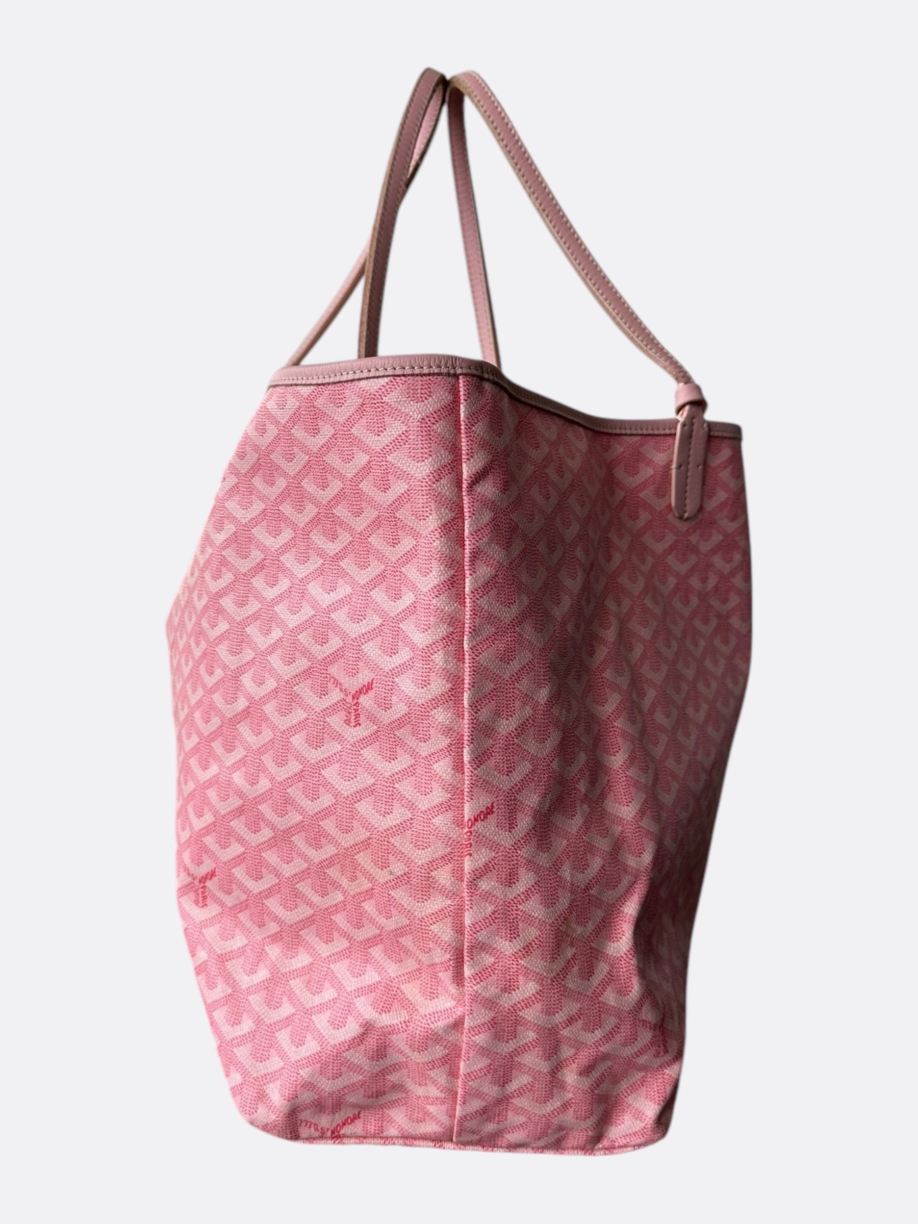 Goyard Pink St. Louis GM Tote Bag