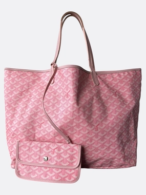 Goyard Pink St. Louis GM Tote Bag