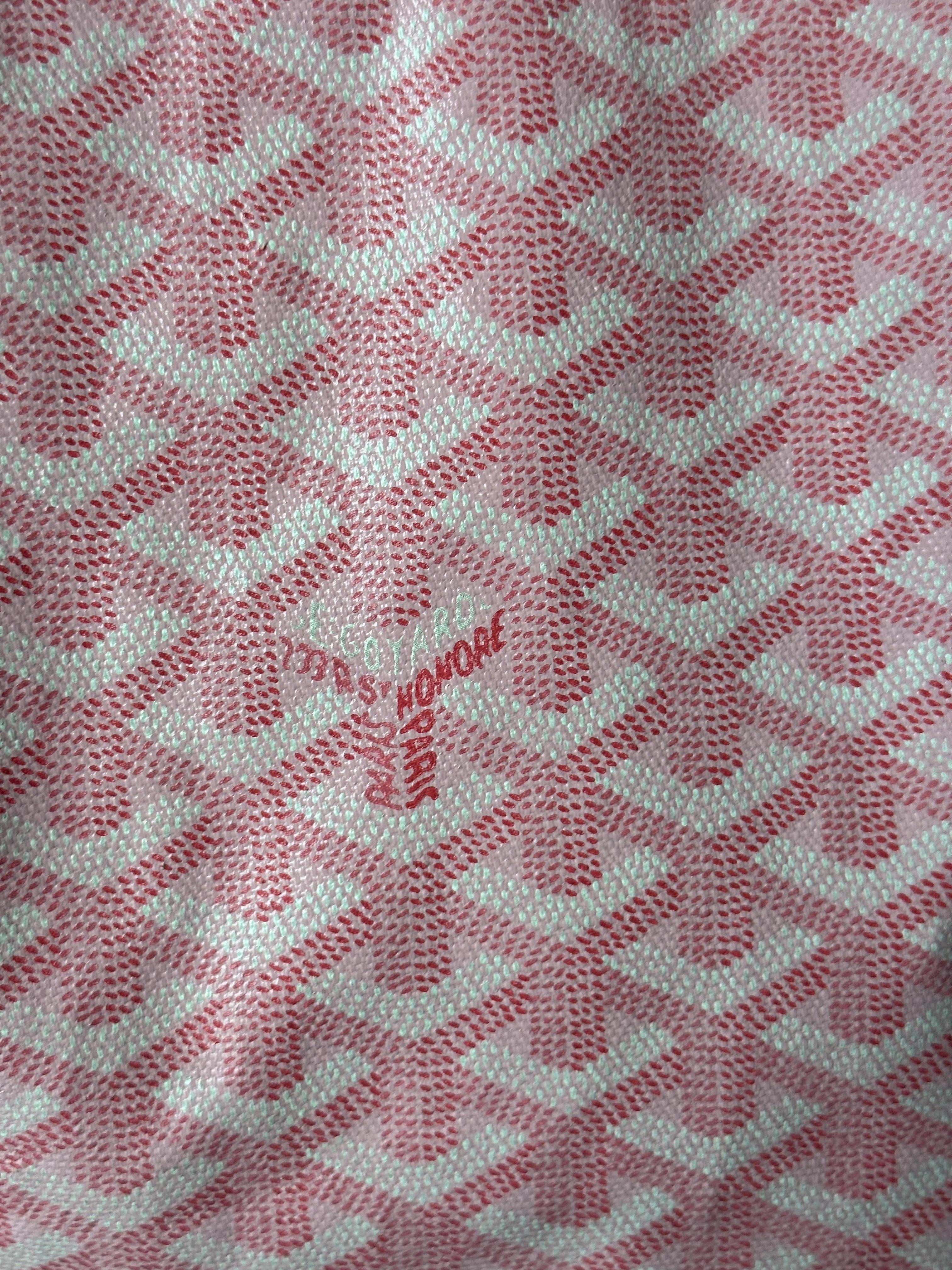 Goyard Pink St. Louis GM Tote Bag