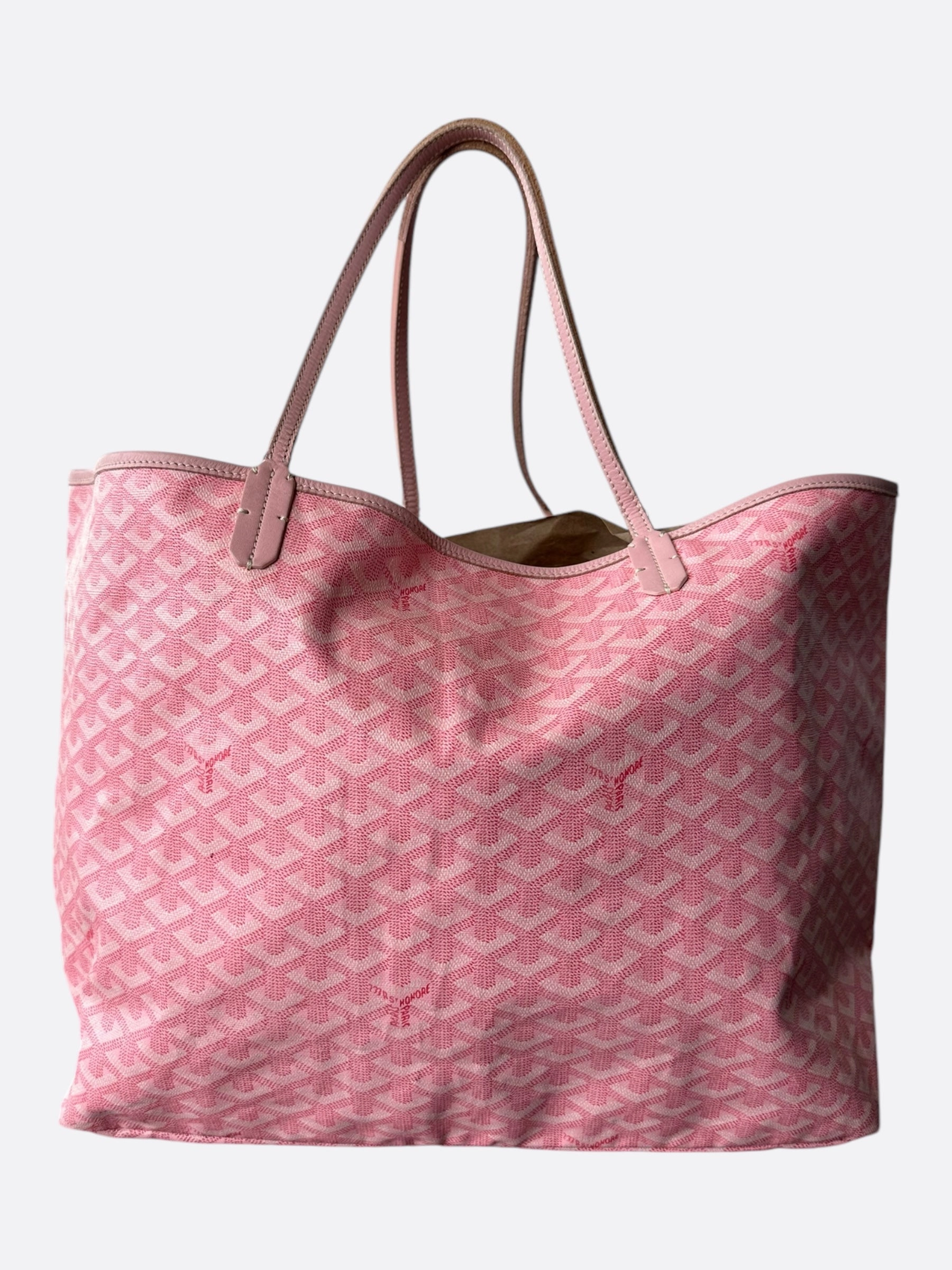 Goyard Pink St. Louis GM Tote Bag