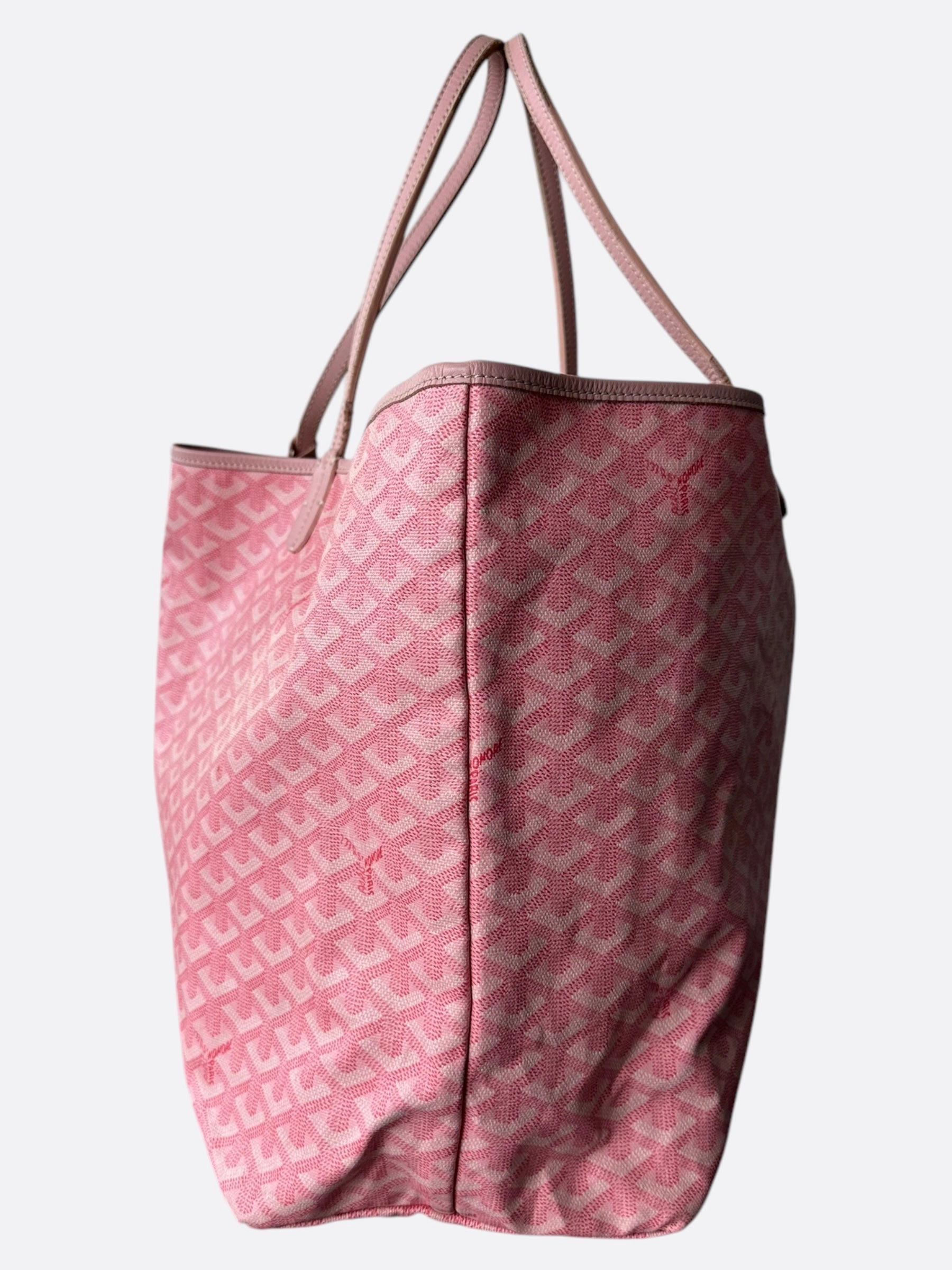 Goyard Pink St. Louis GM Tote Bag