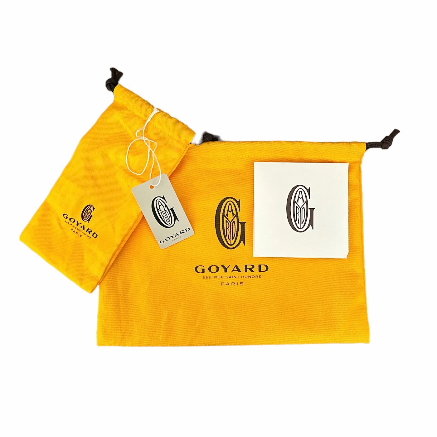 Goyard Plumet Pocket Wallet Crossbody - Orange
