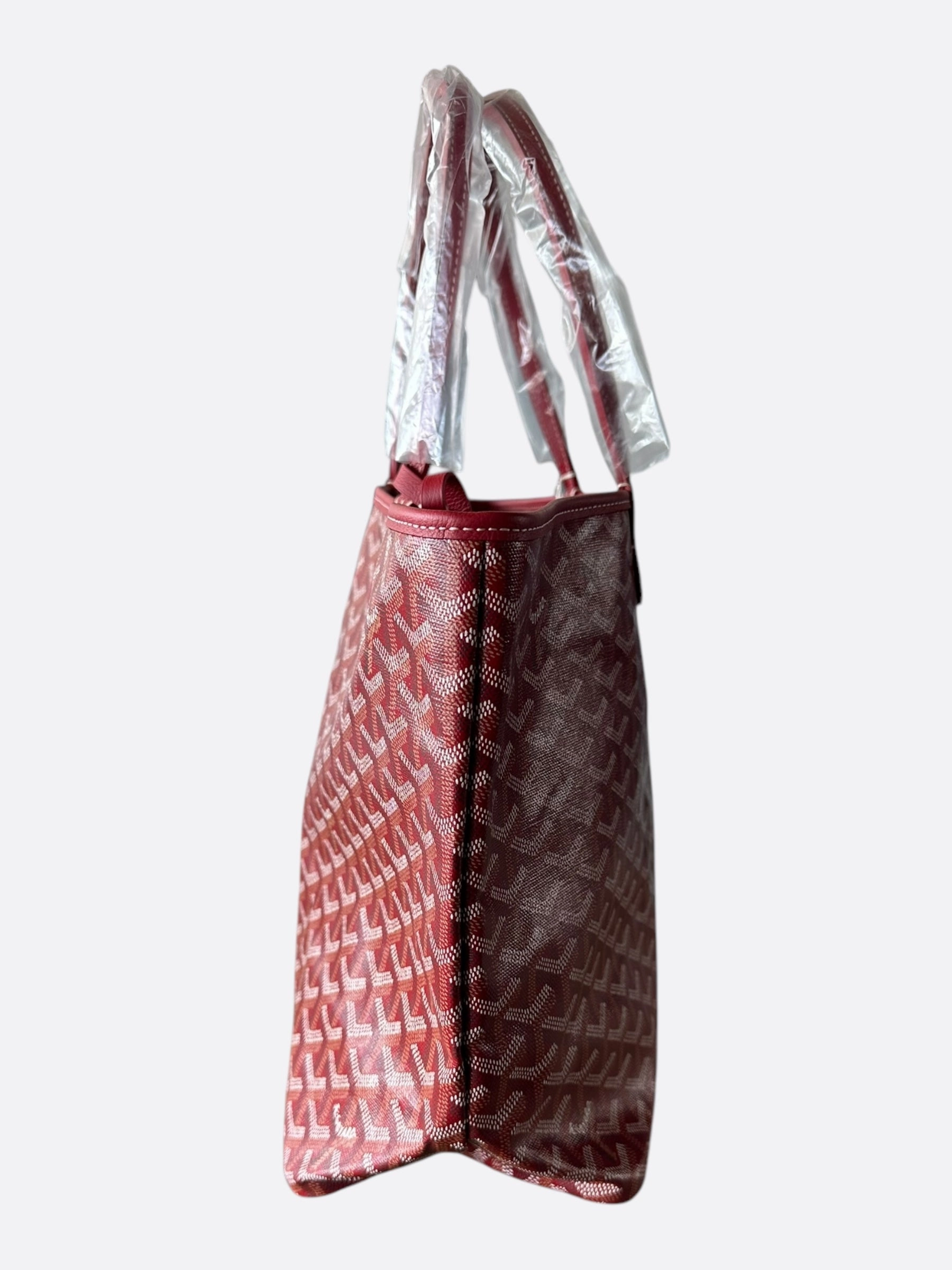 Goyard Red St. Louis Tote Bag