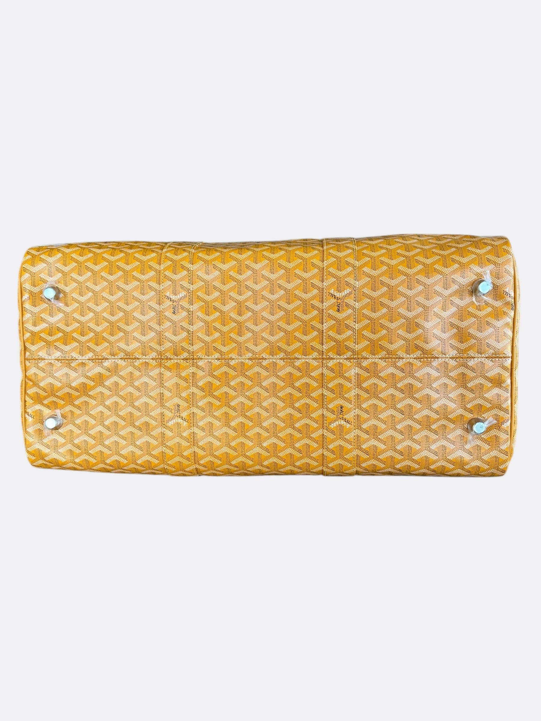 Goyard Yellow Boston 50 Duffel Bag