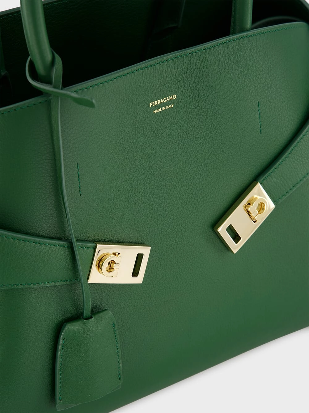 Green Hug Medium Handbag