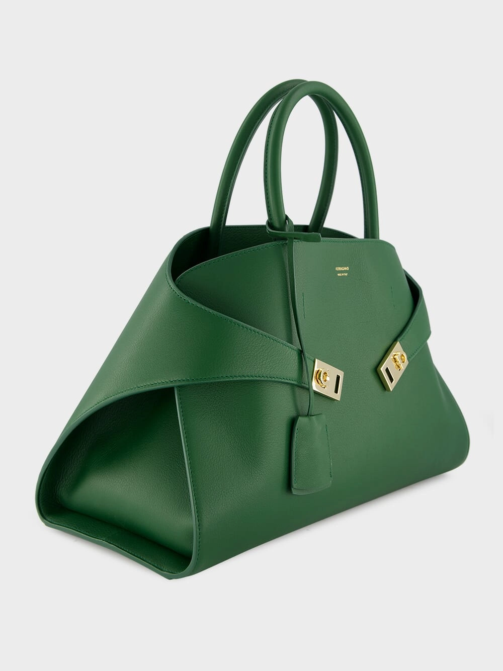Green Hug Medium Handbag