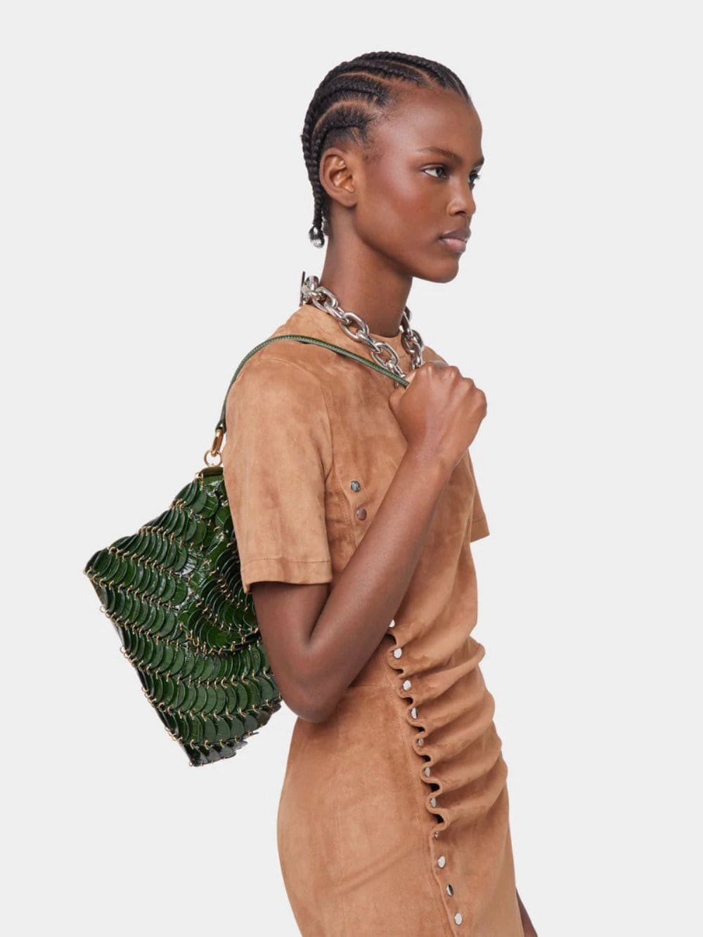 Green Paco Leather Bag