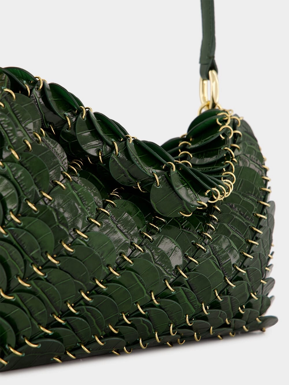 Green Paco Leather Bag