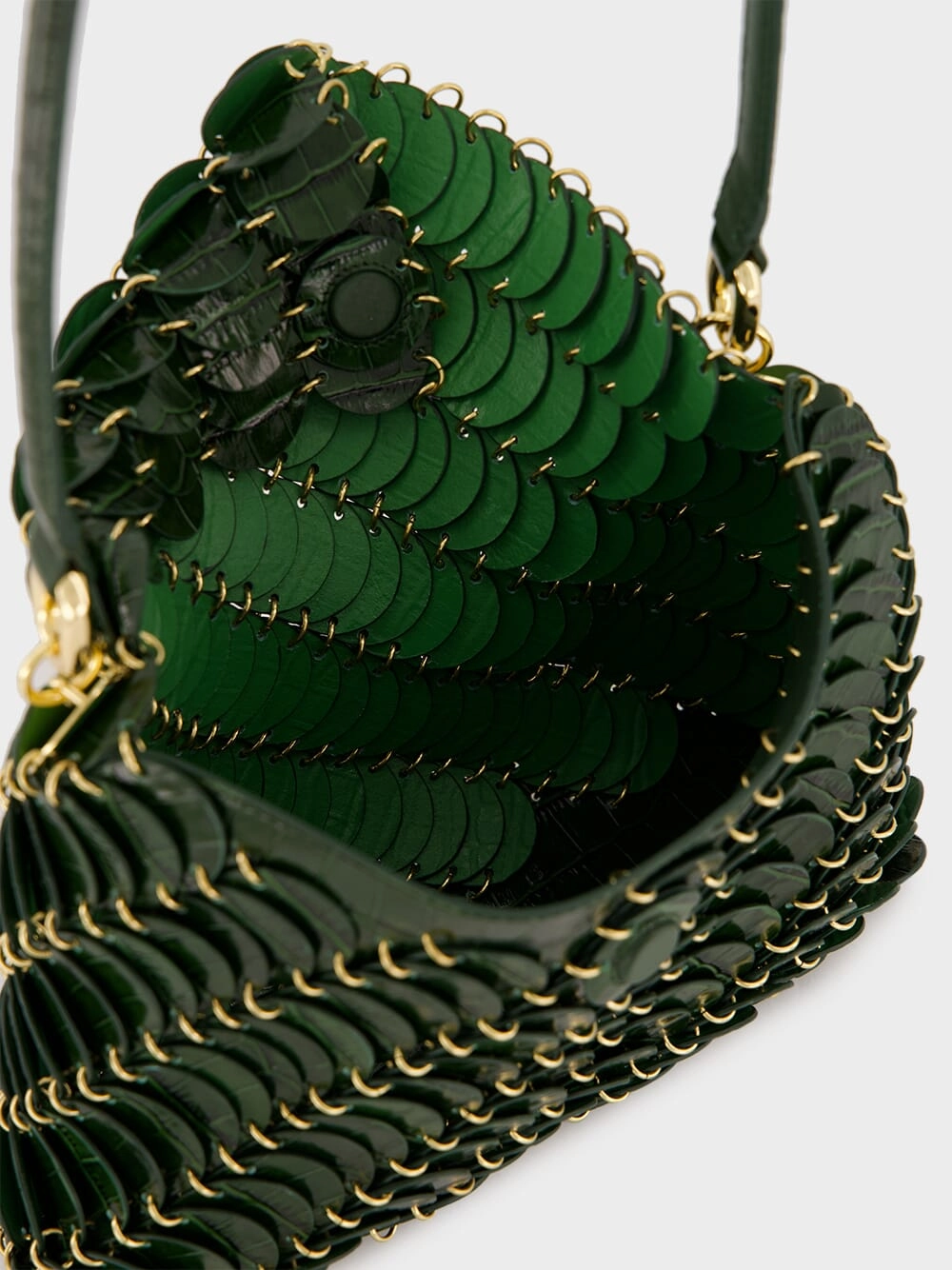 Green Paco Leather Bag