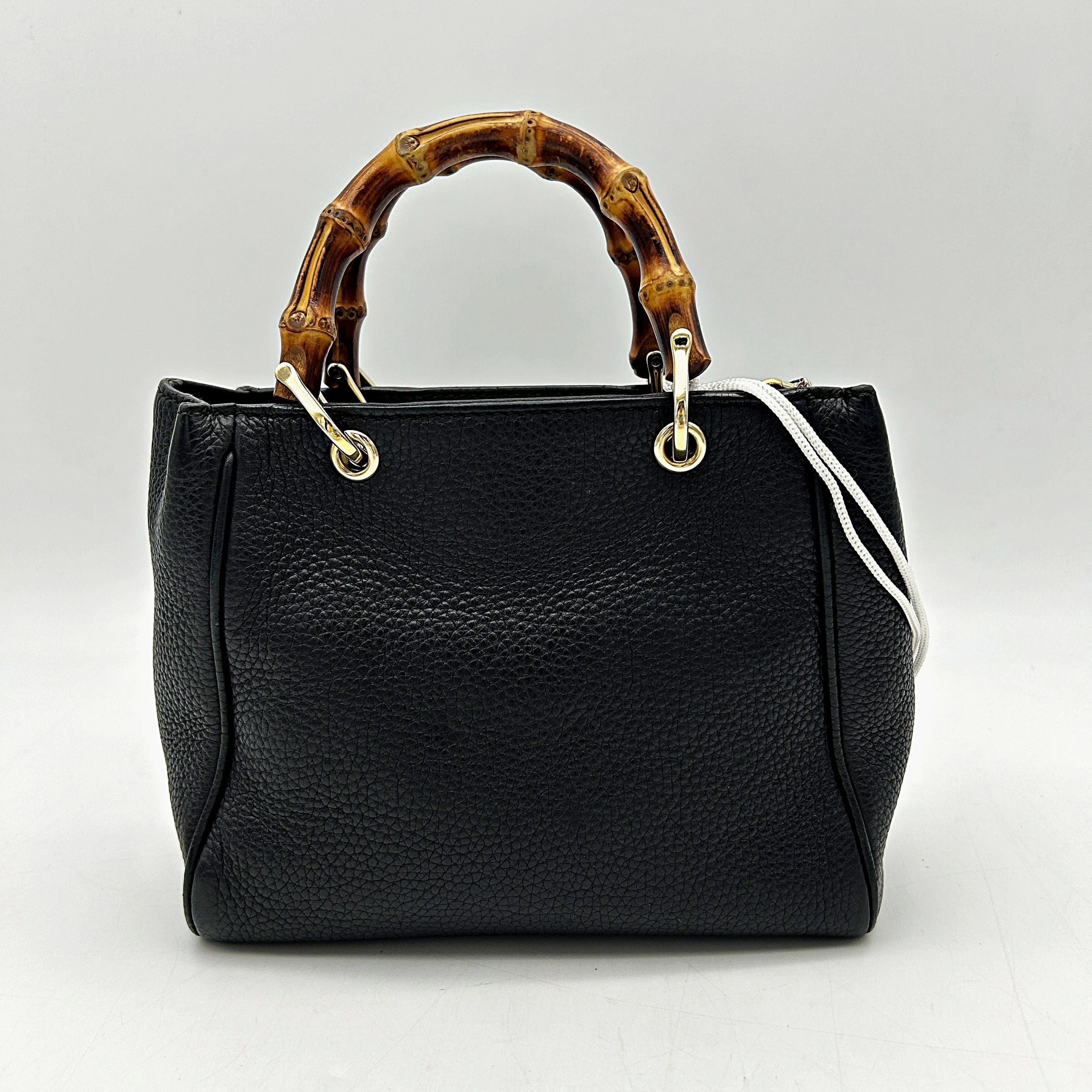 Gucci | Bags | Gucci Bamboo Shopper Leather Tote With Crossbody LA10886