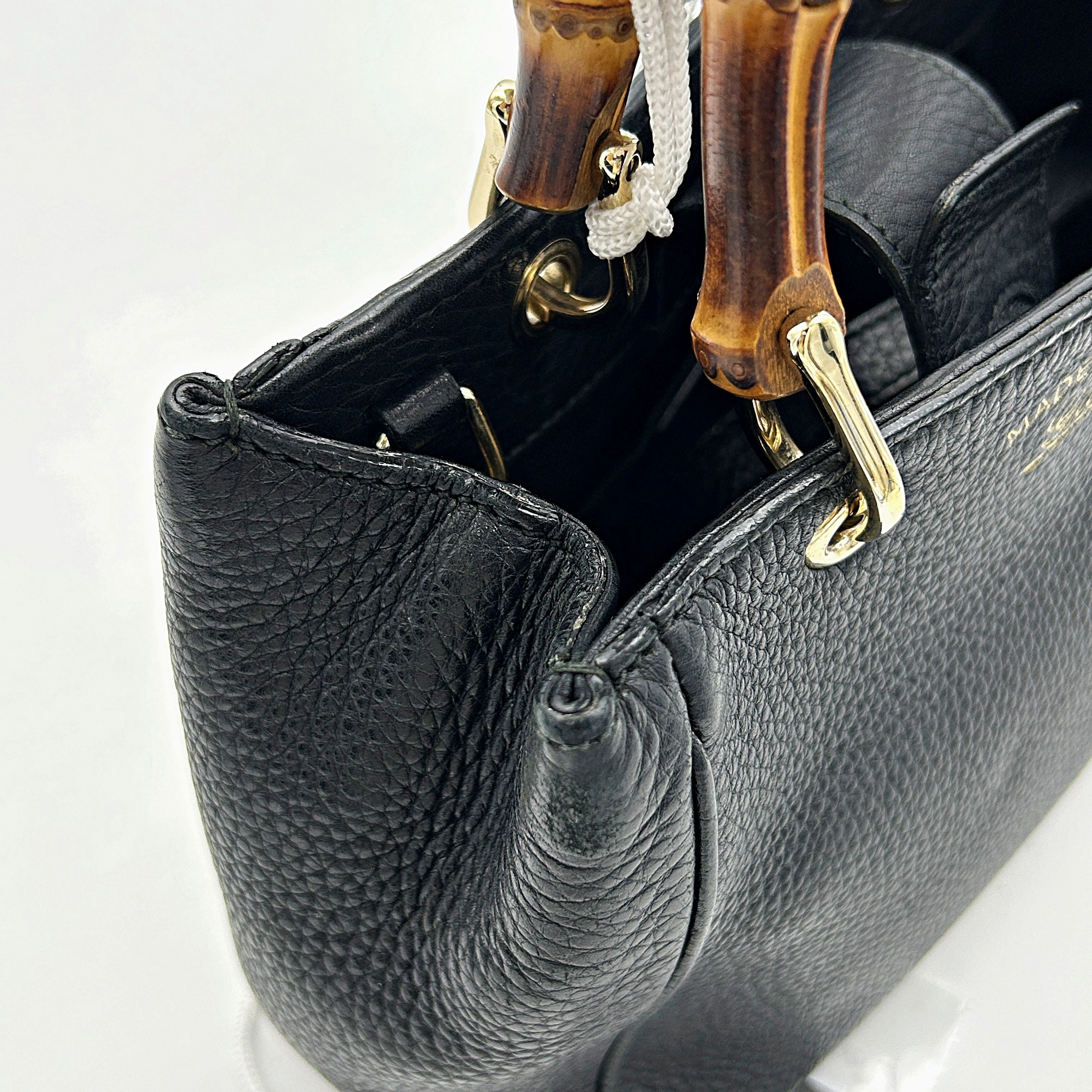 Gucci | Bags | Gucci Bamboo Shopper Leather Tote With Crossbody LA10886