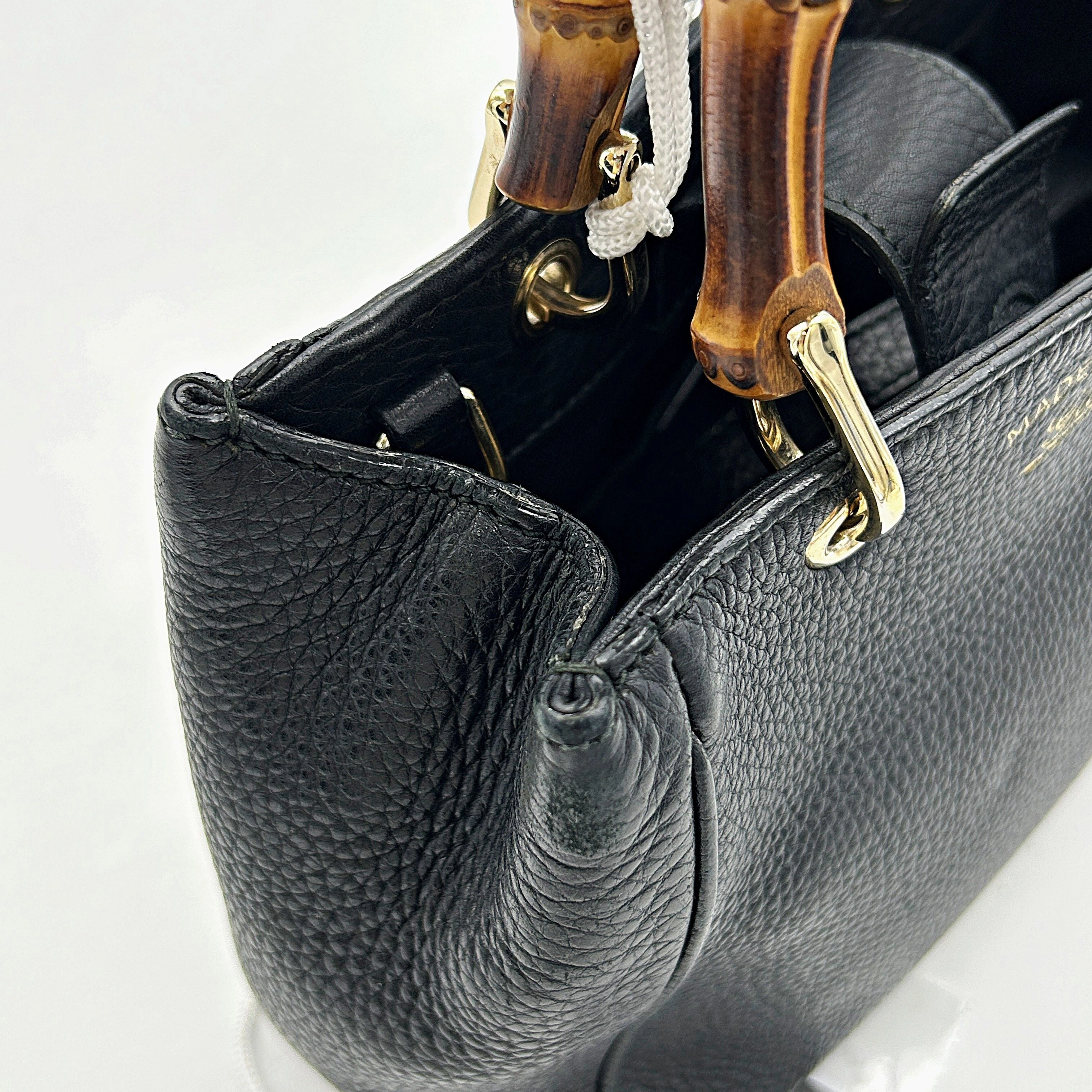 Gucci | Bags | Gucci Bamboo Shopper Leather Tote With Crossbody LA10886