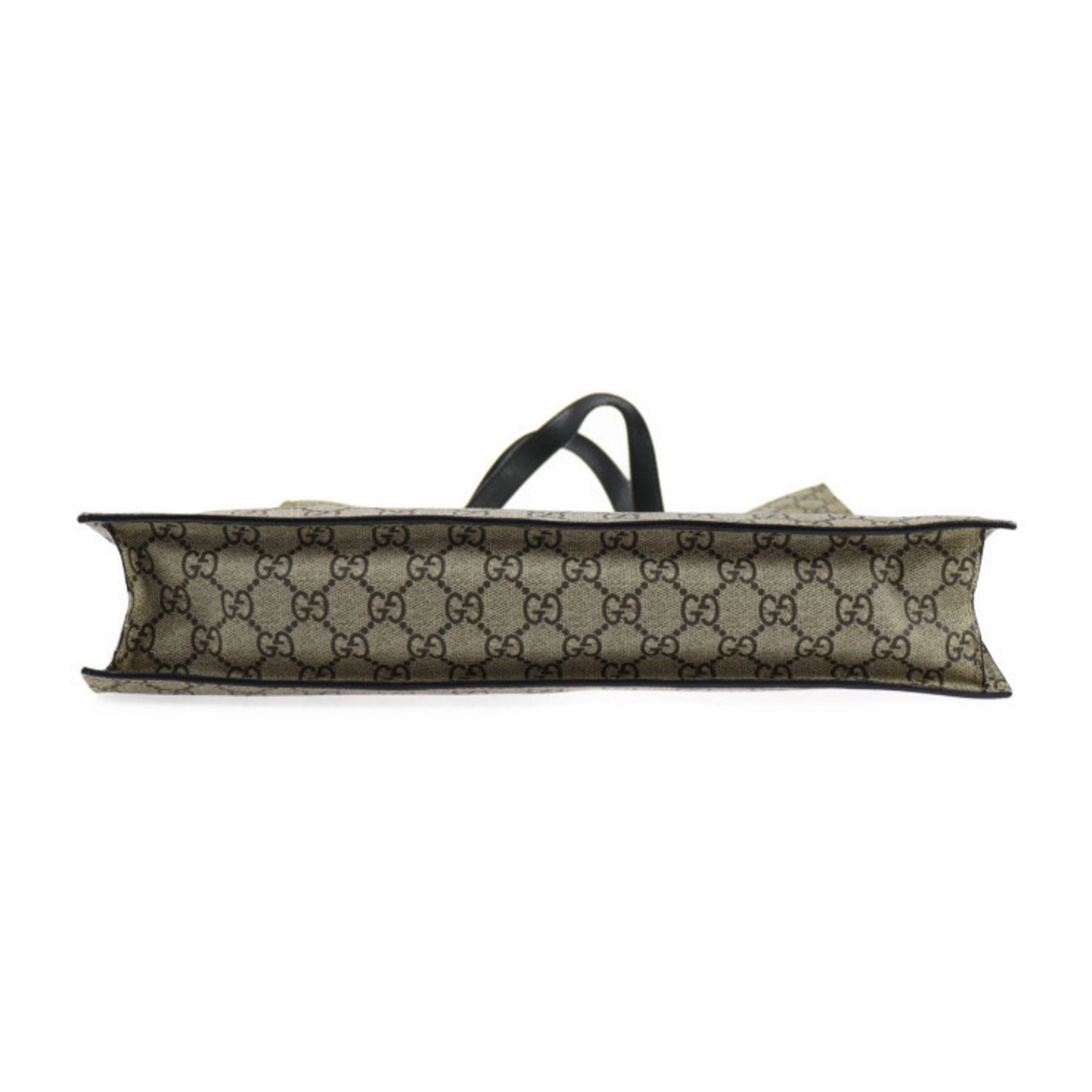 Gucci    Gg Supreme Leather Shoulder Bag Tote Bag (Pre-Owned)