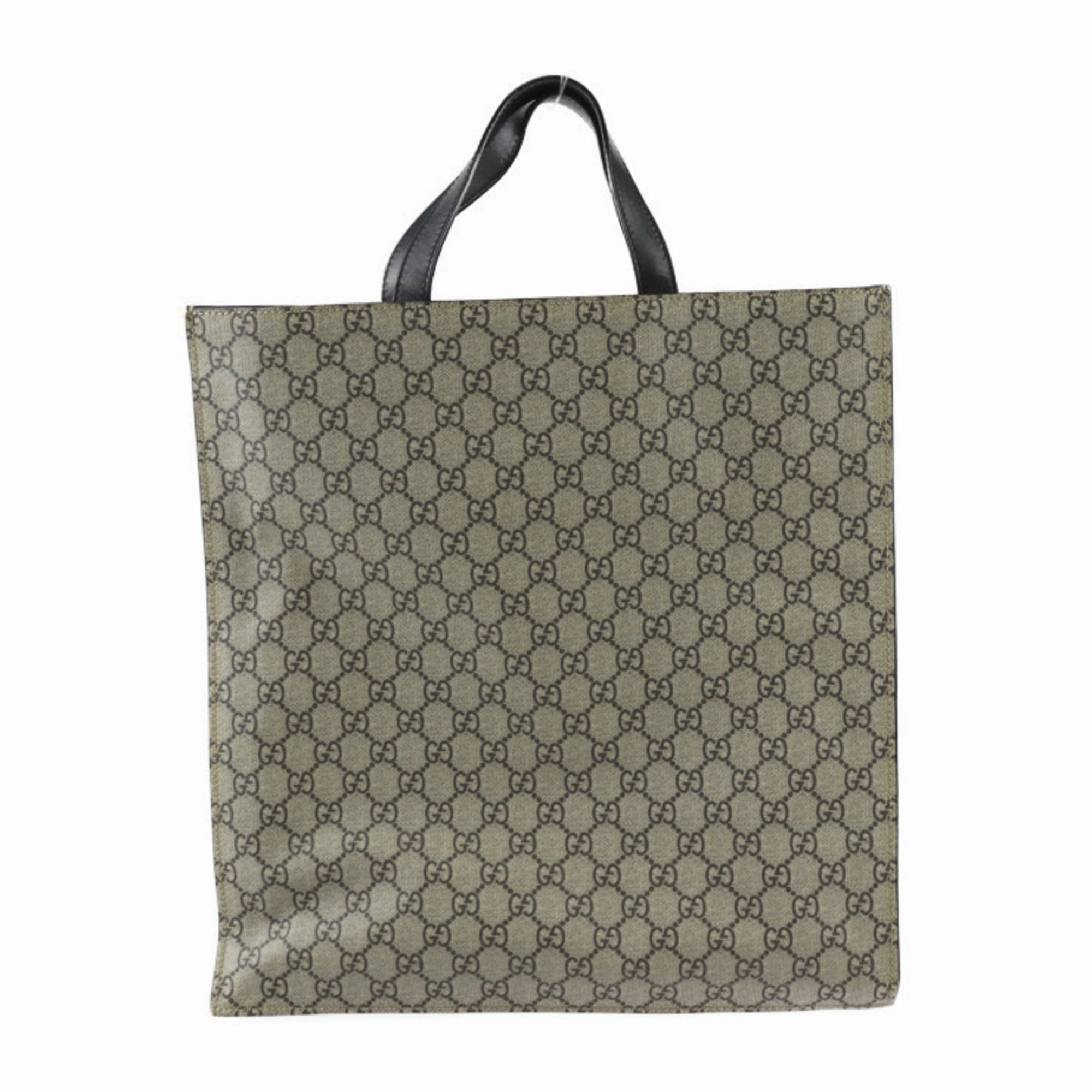 Gucci    Gg Supreme Leather Shoulder Bag Tote Bag (Pre-Owned)