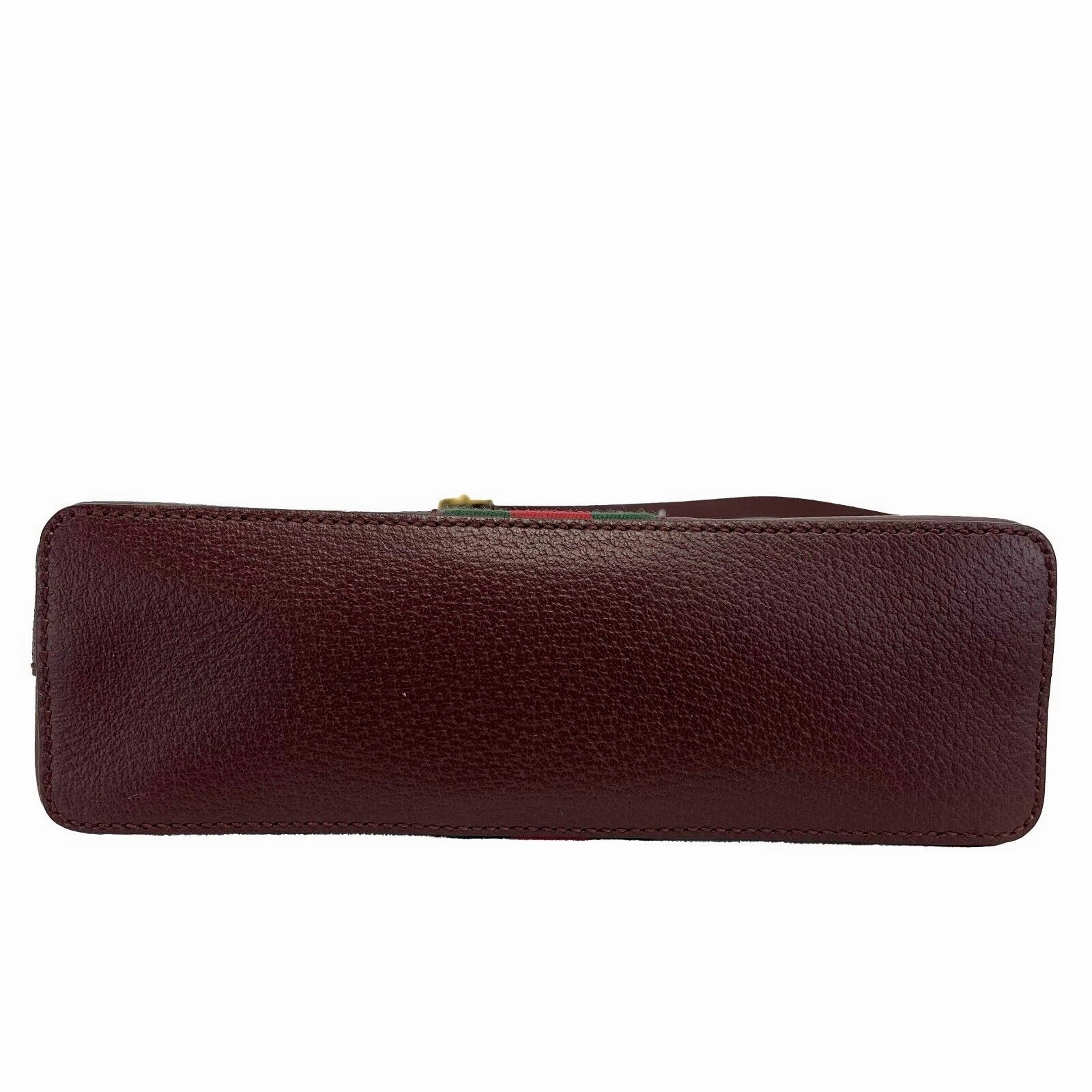 GUCCI - NEW Ophidia Small Shoulder Burgundy GG Leather Crossbody